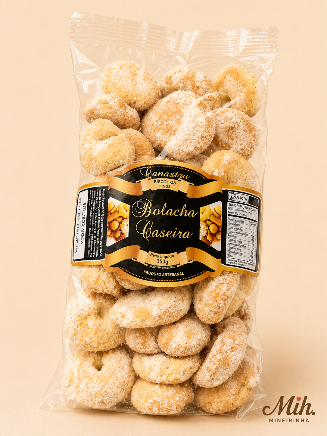 Bolacha Caseira 350gr Canastra- Cocão