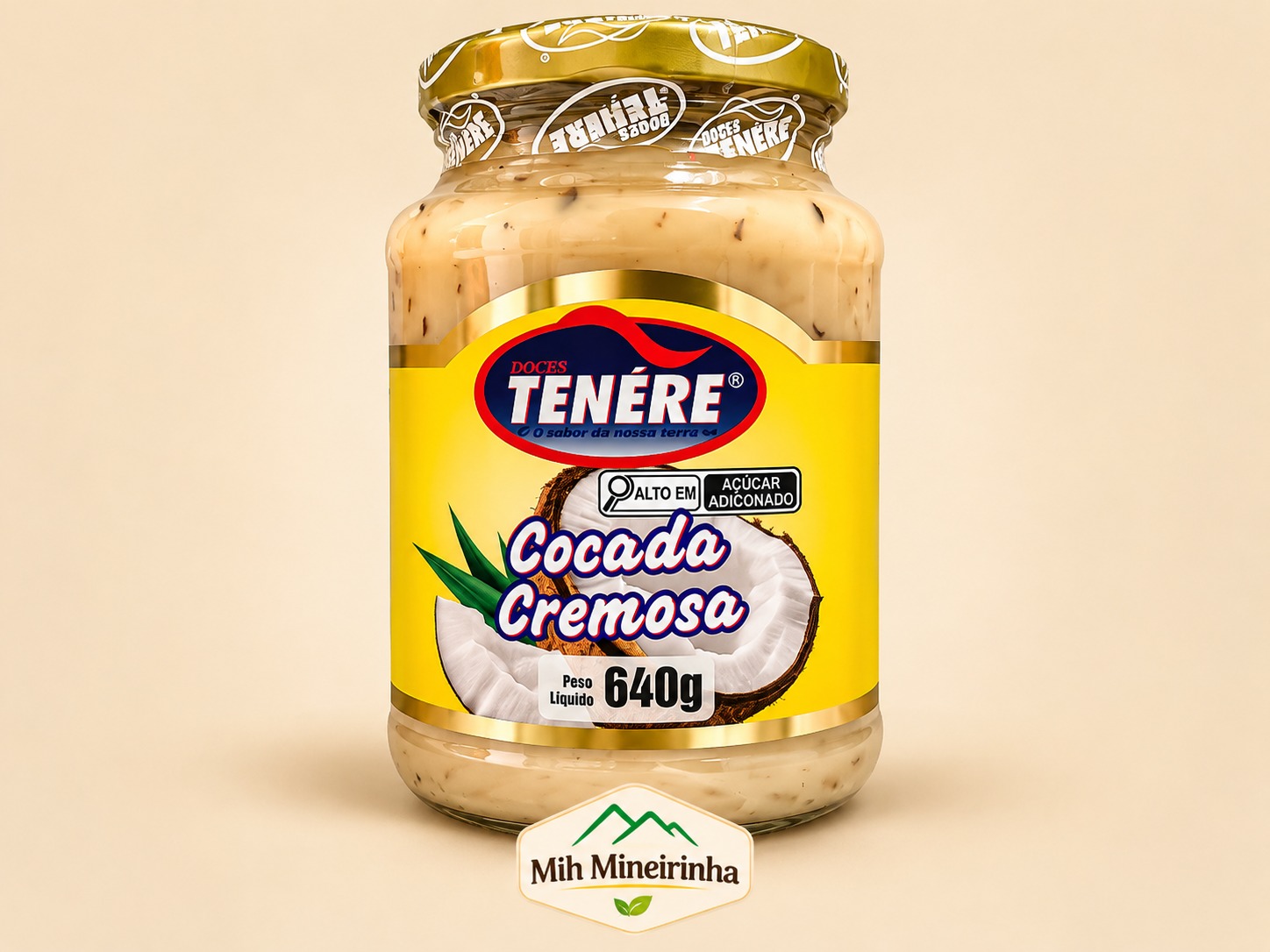 Cocada cremosa Tenere 640g