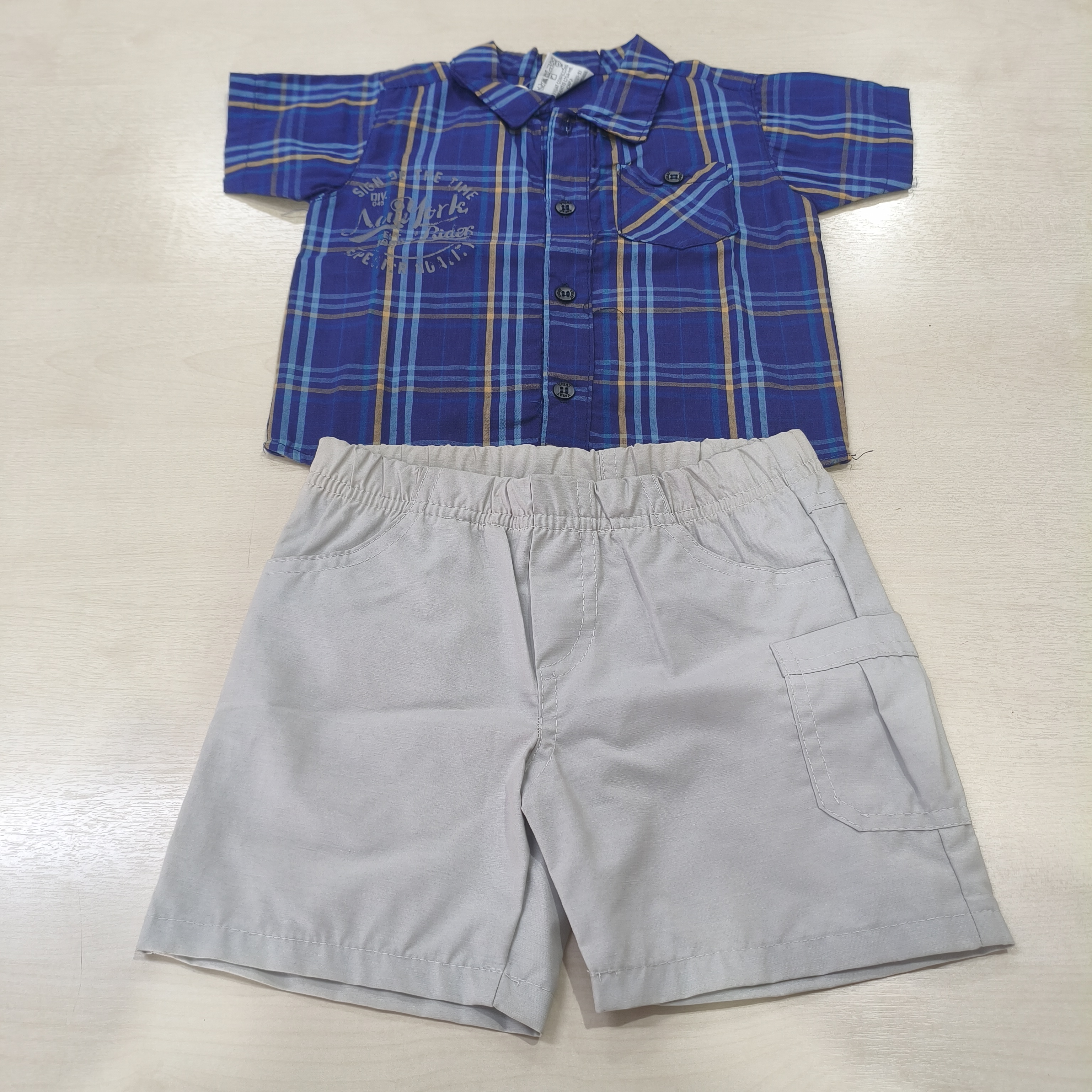 Conj. Camisa MC com Bermuda Masc Tam GB Vigat