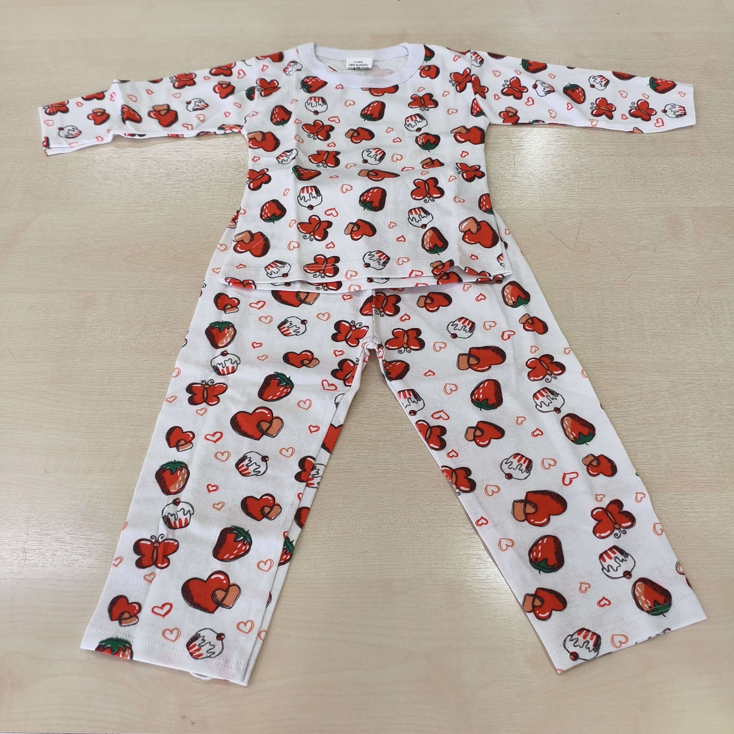 Pijama C/Estampa de inverno Fem Tam 02 Mafessoni