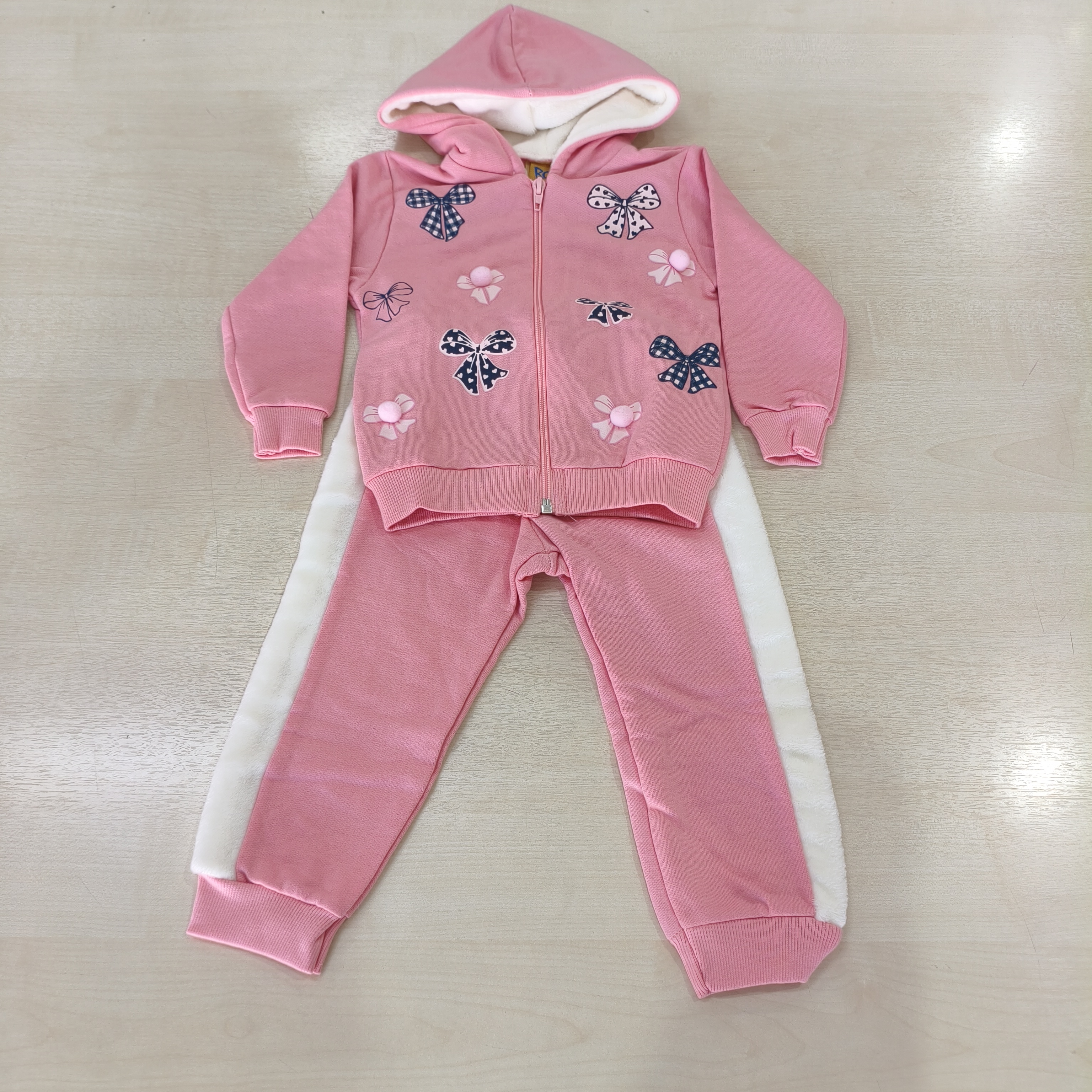 Conj. Moletom Jaqueta e Calça Fem Tam 01 Rollu