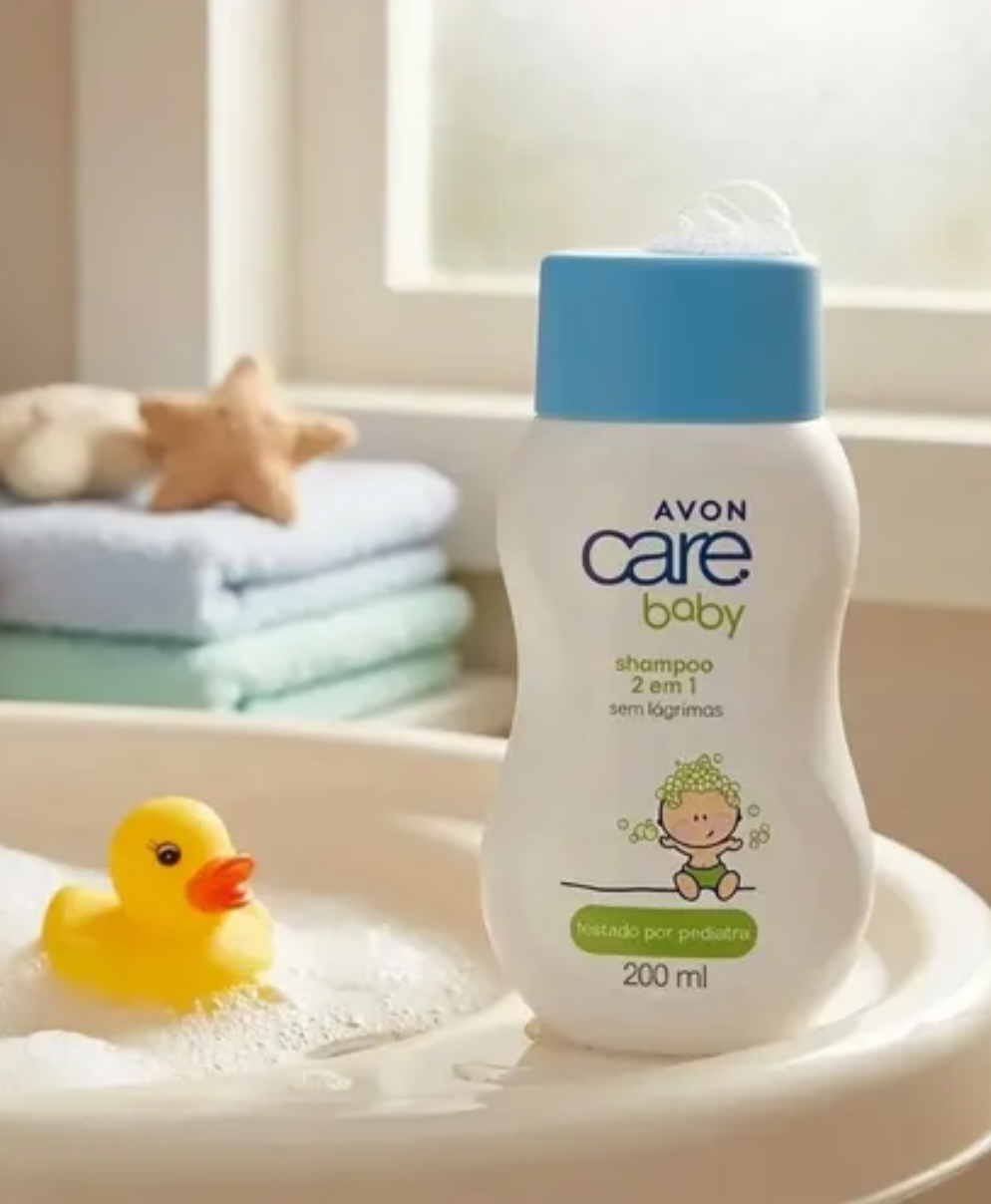 Shampoo 2 em 1 AVON CARE baby (200ml)
