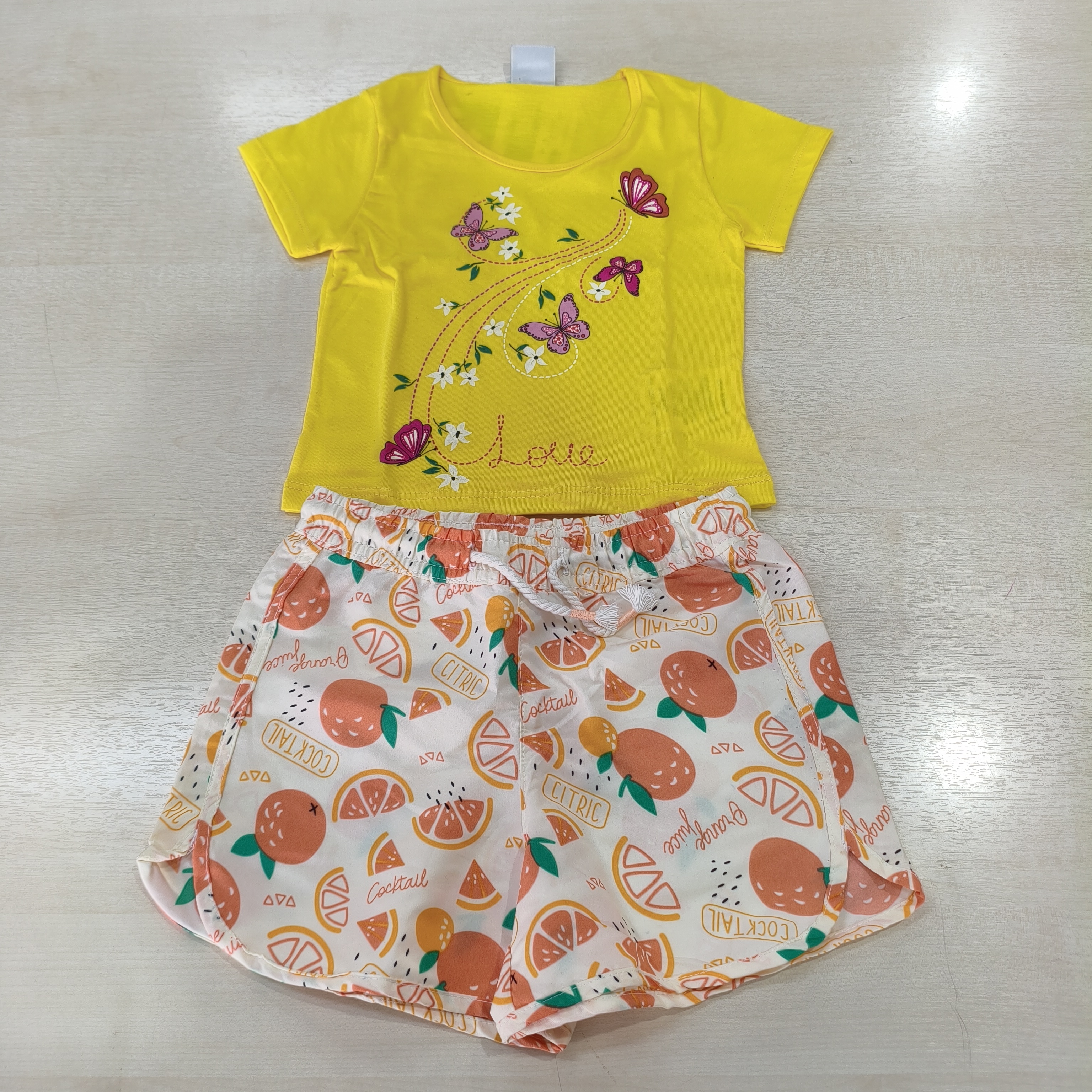 Conj. Blusa MC e Shorts Fem Tam 01 Rovitex