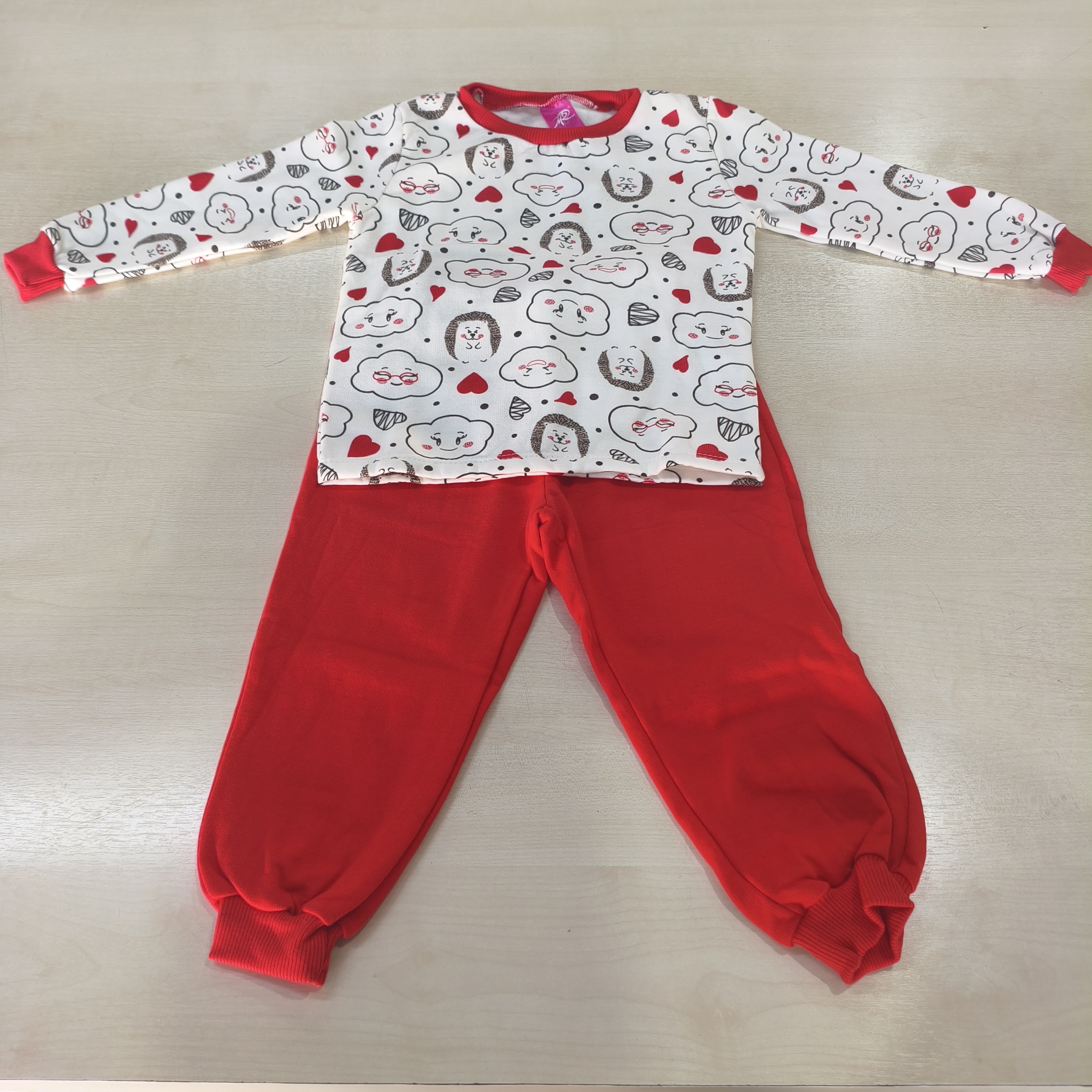 Pijama C/Estampa de inverno Fem Tam 02 Ação Radical