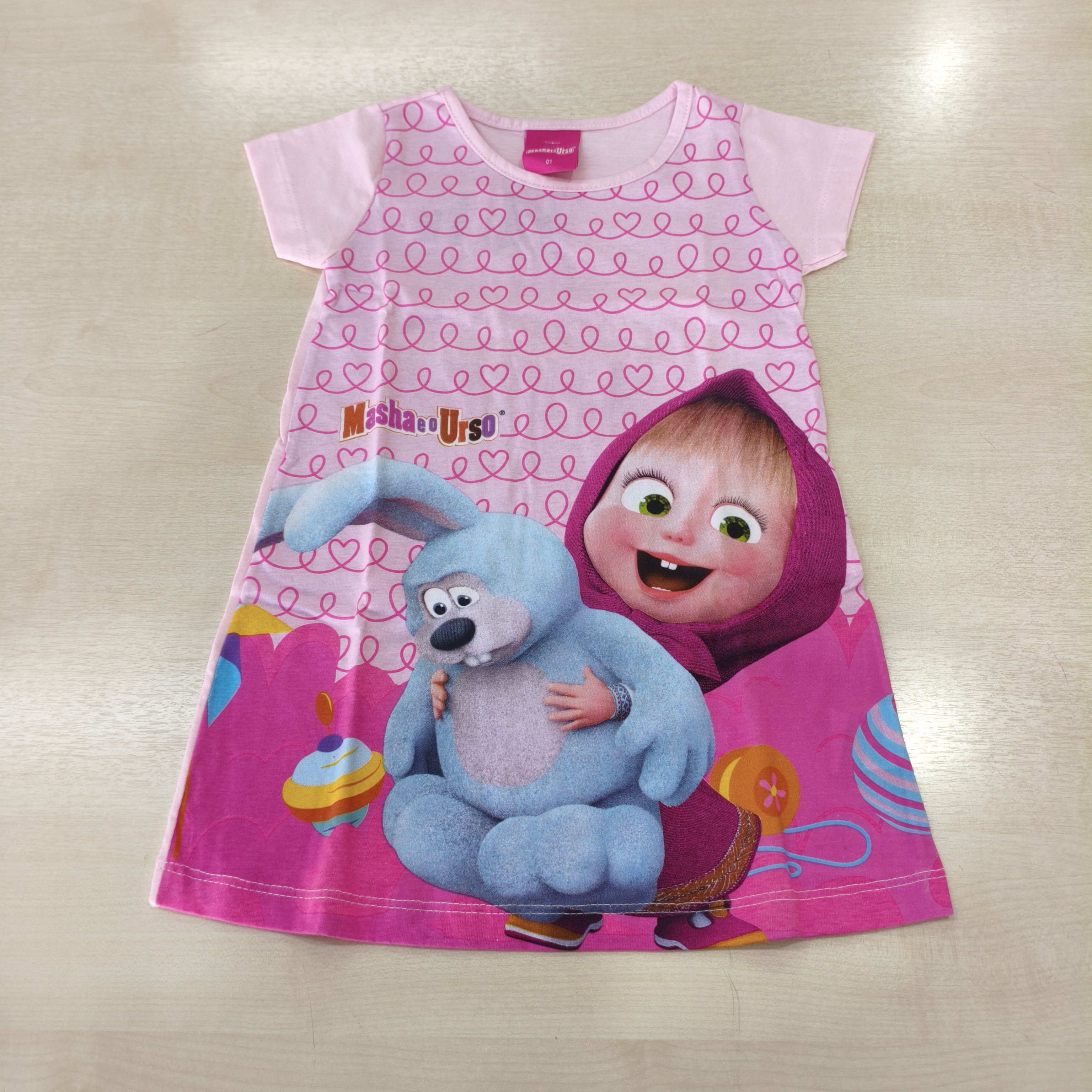 Vestido C/estampa Fem Tam 01 Kamylus