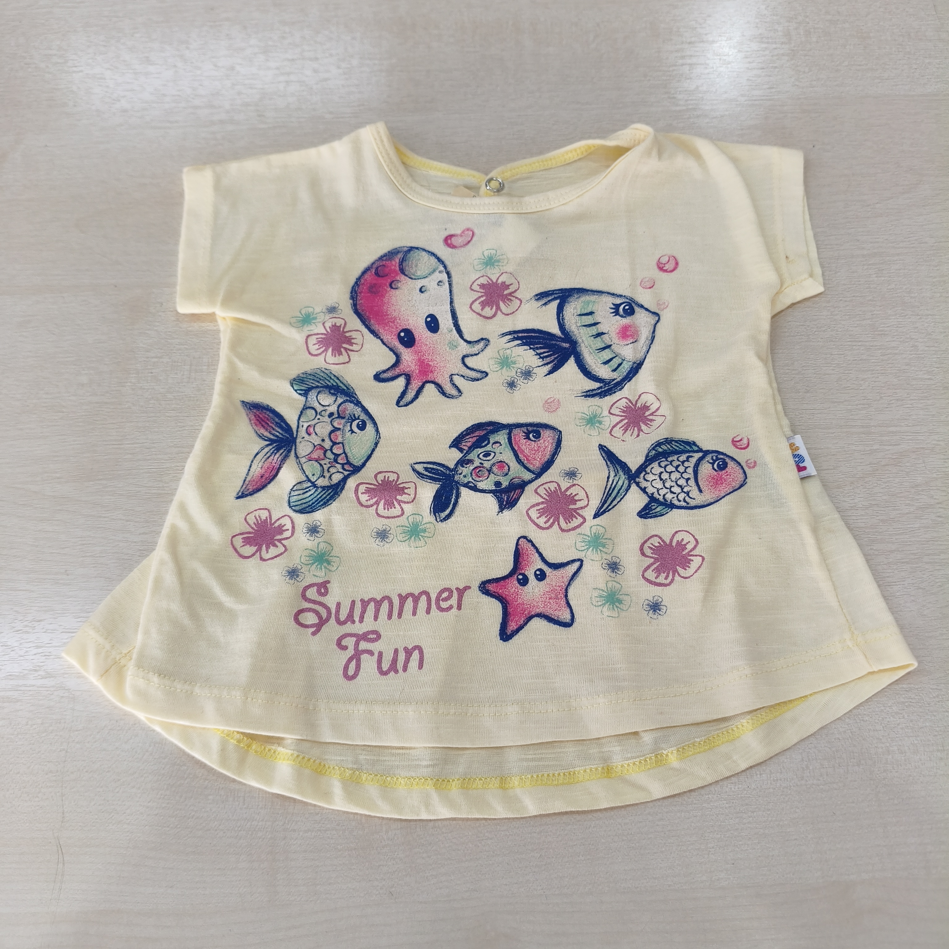 Blusa MC C/Estampa Fem Tam PB Elian
