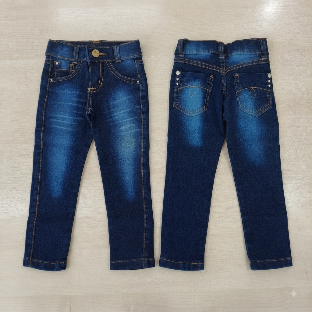 Calça Jeans Skinny Fem Tam 01 Lucs