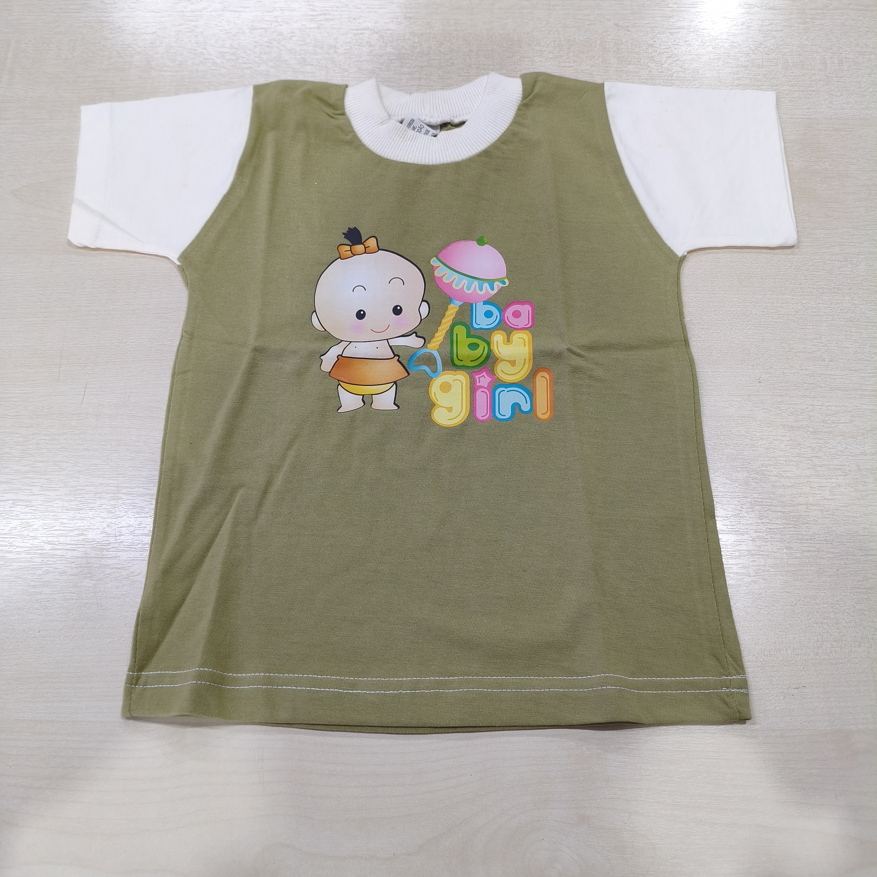 Blusa MC C/estampa Fem Tam 02 Algazarra