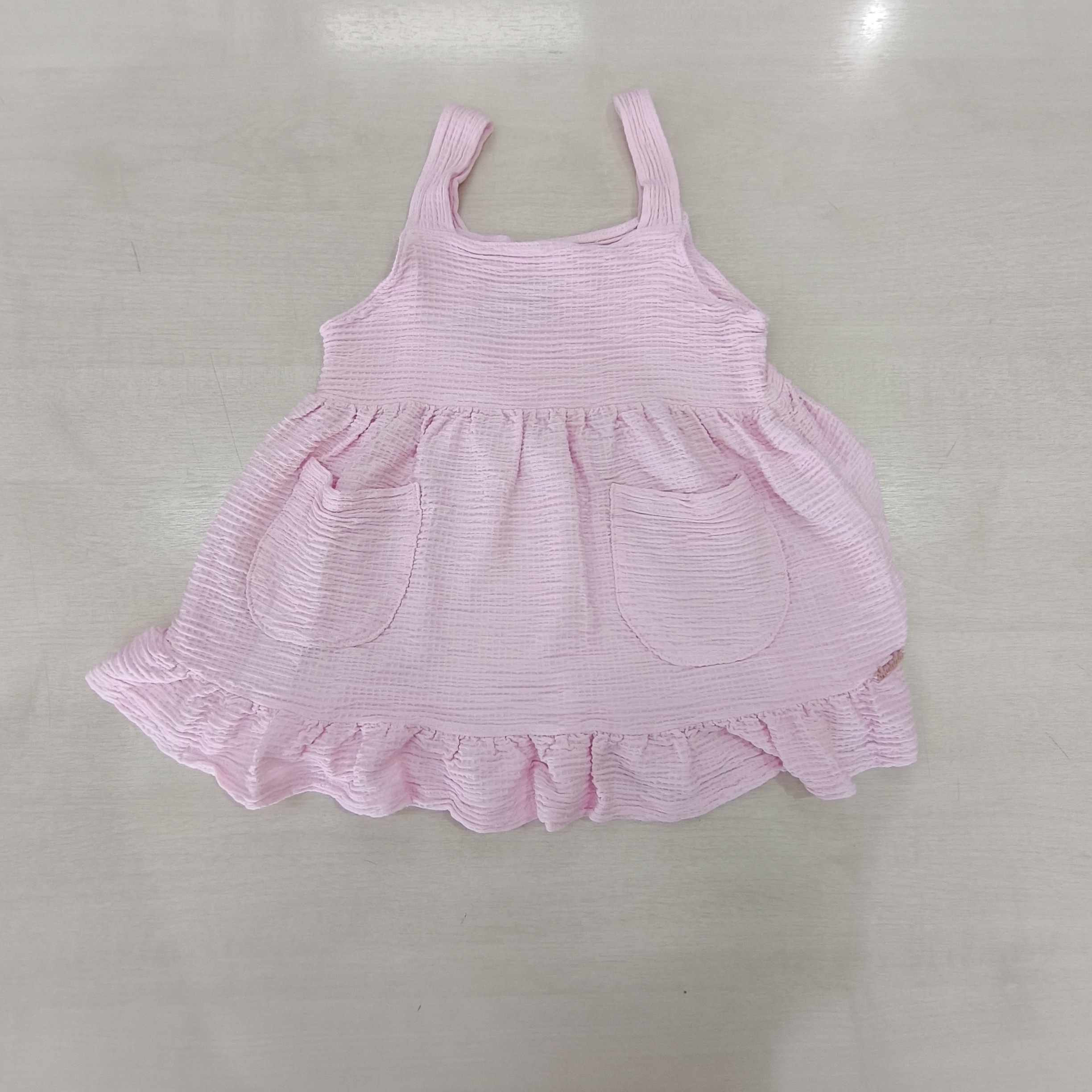 Vestido C/Bolsos Fem Tam 02 Diversos