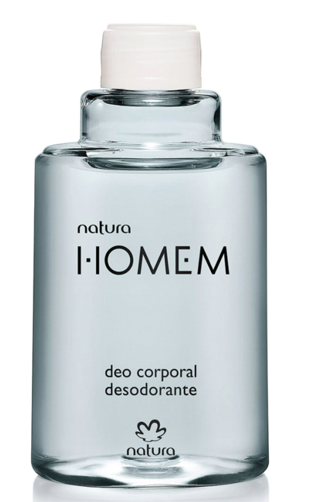 Refil desodorante corporal Masc HOMEM NATURA  (100ml)