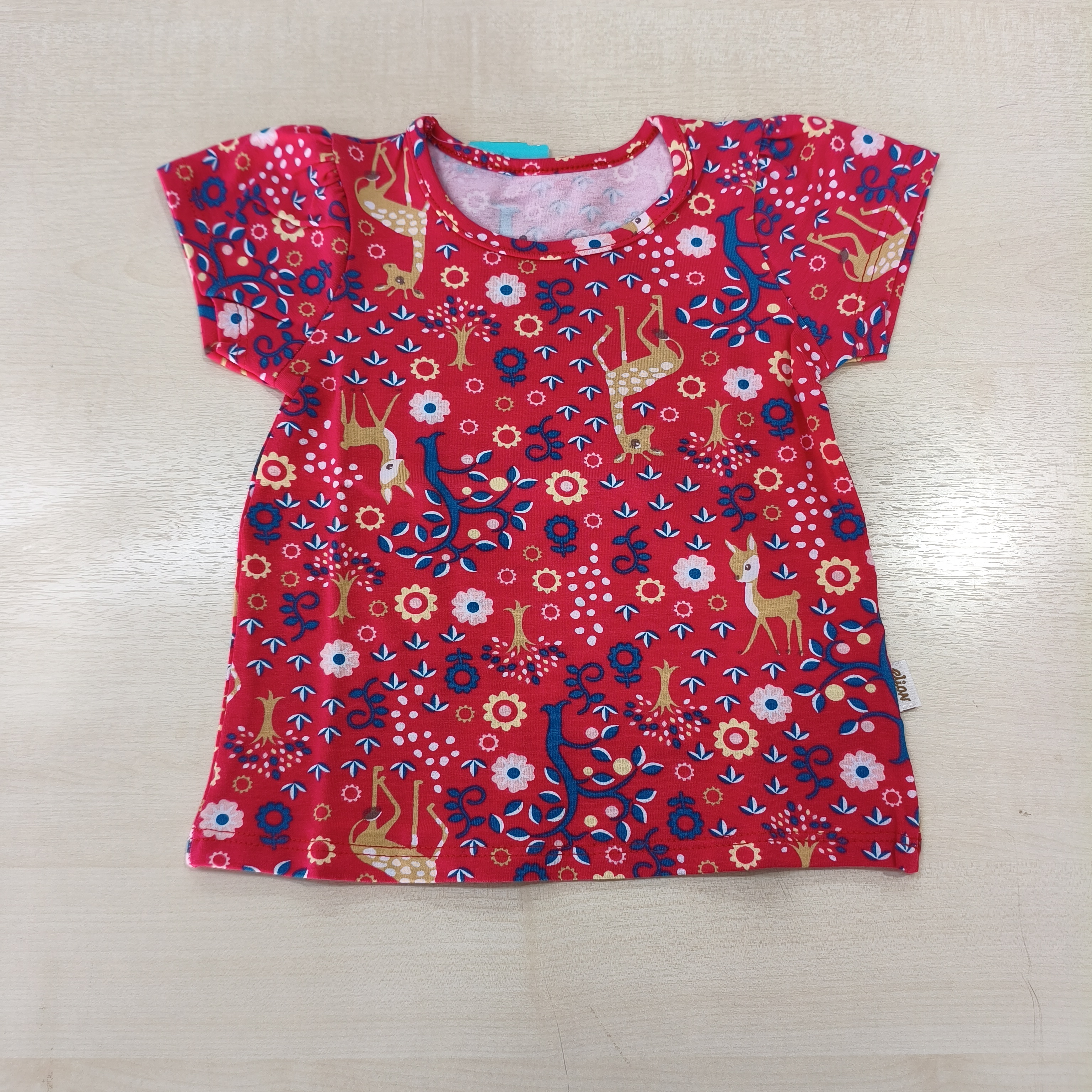 Blusa MC C/Estampa Fem Tam 01 Elian