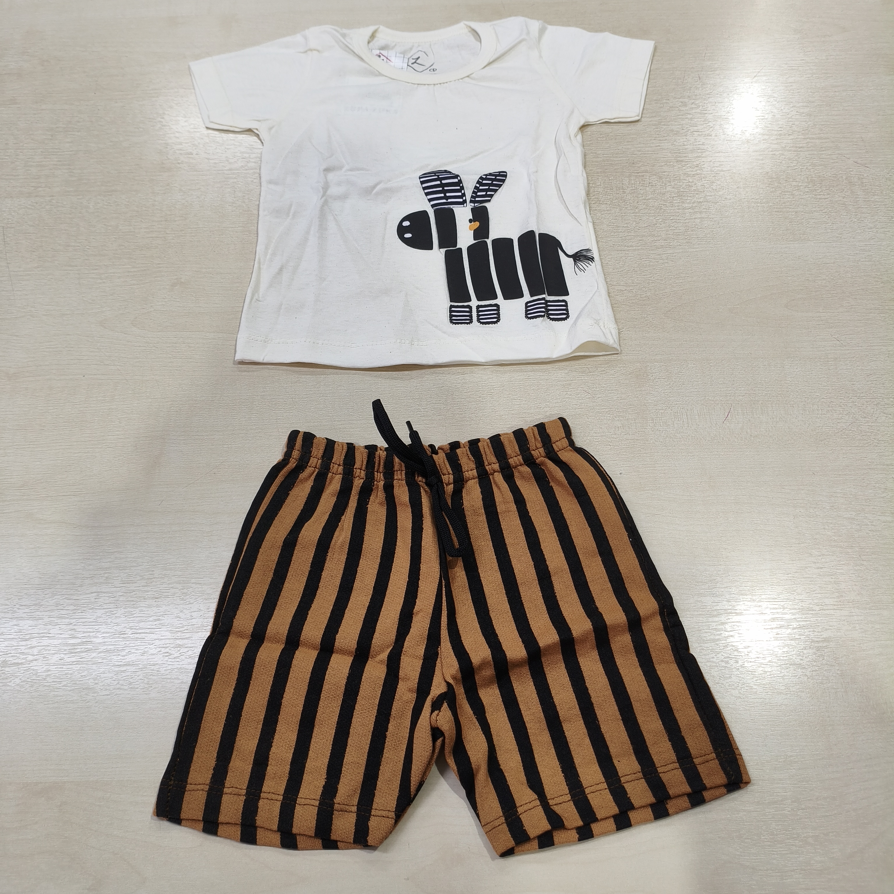 Conj. Camiseta MC e Shorts Masc Tam 01 Zupa Zuka