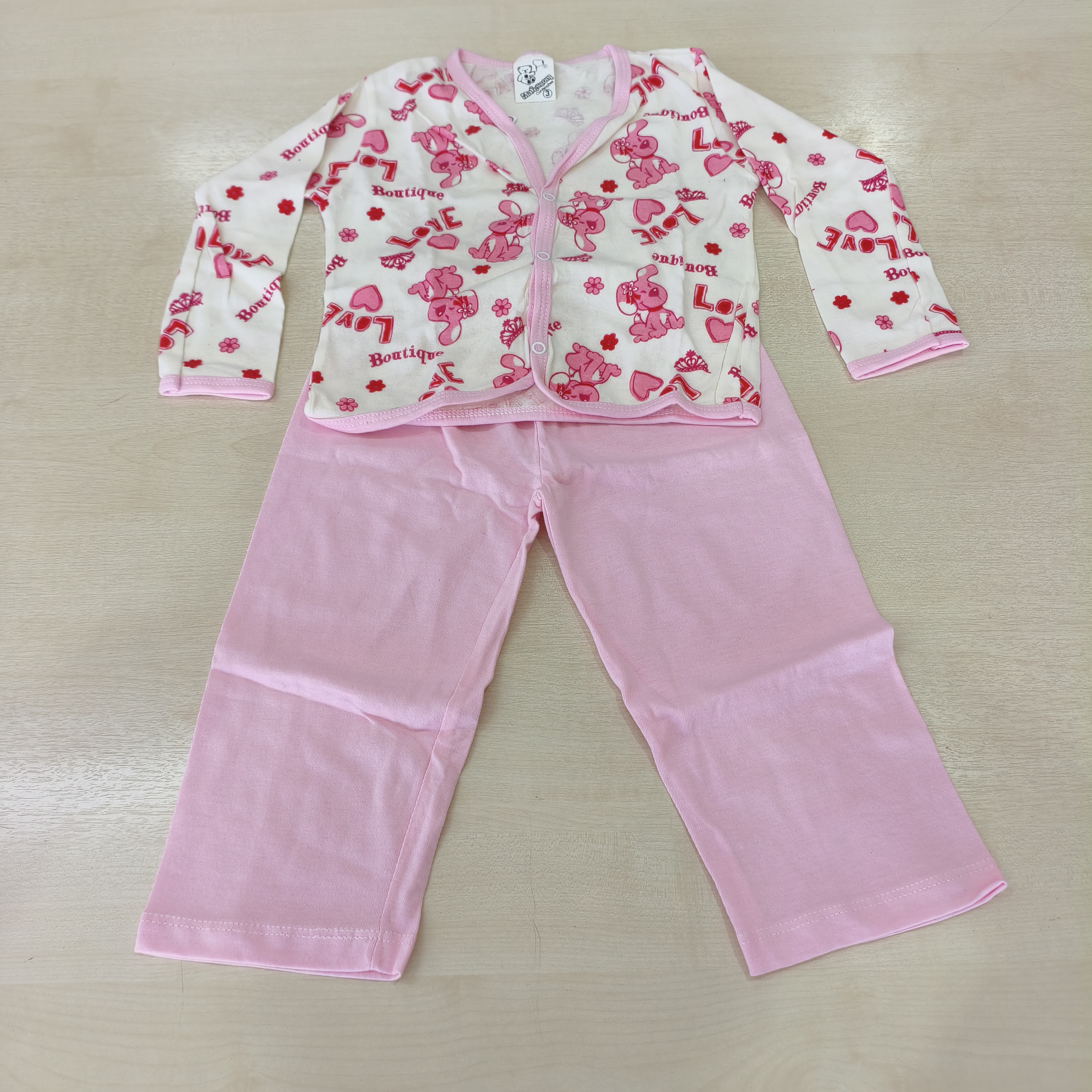 Pijama C/Estampa de inverno Fem Tam 03 Mafessoni