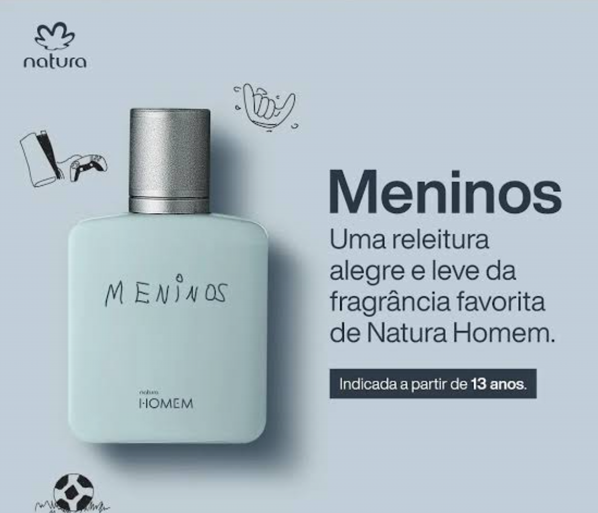 Colônia Natura Homem Meninos (25 ml)