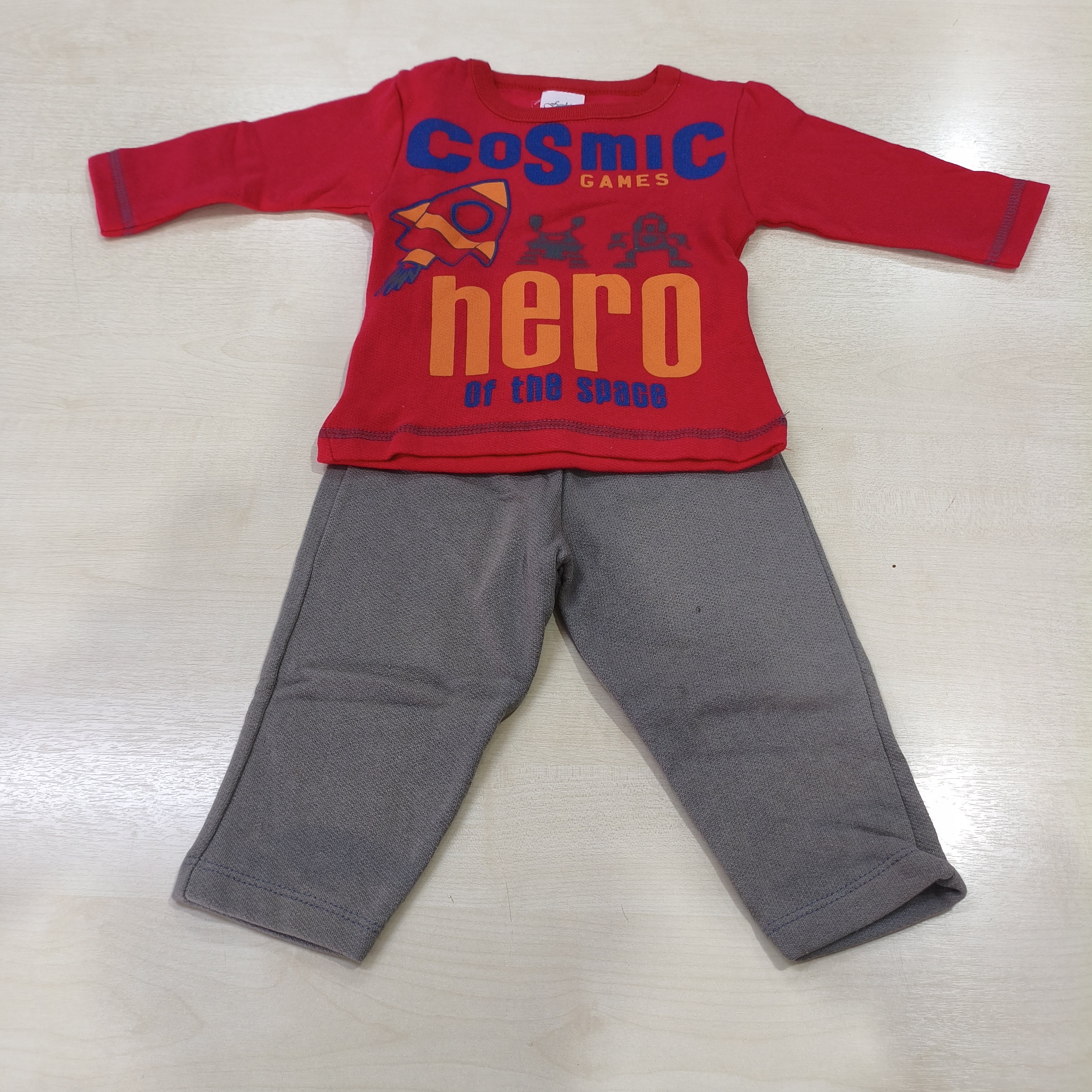 Conj. Moletom Blusão e Calça Masc Tam PB Fashion Kids