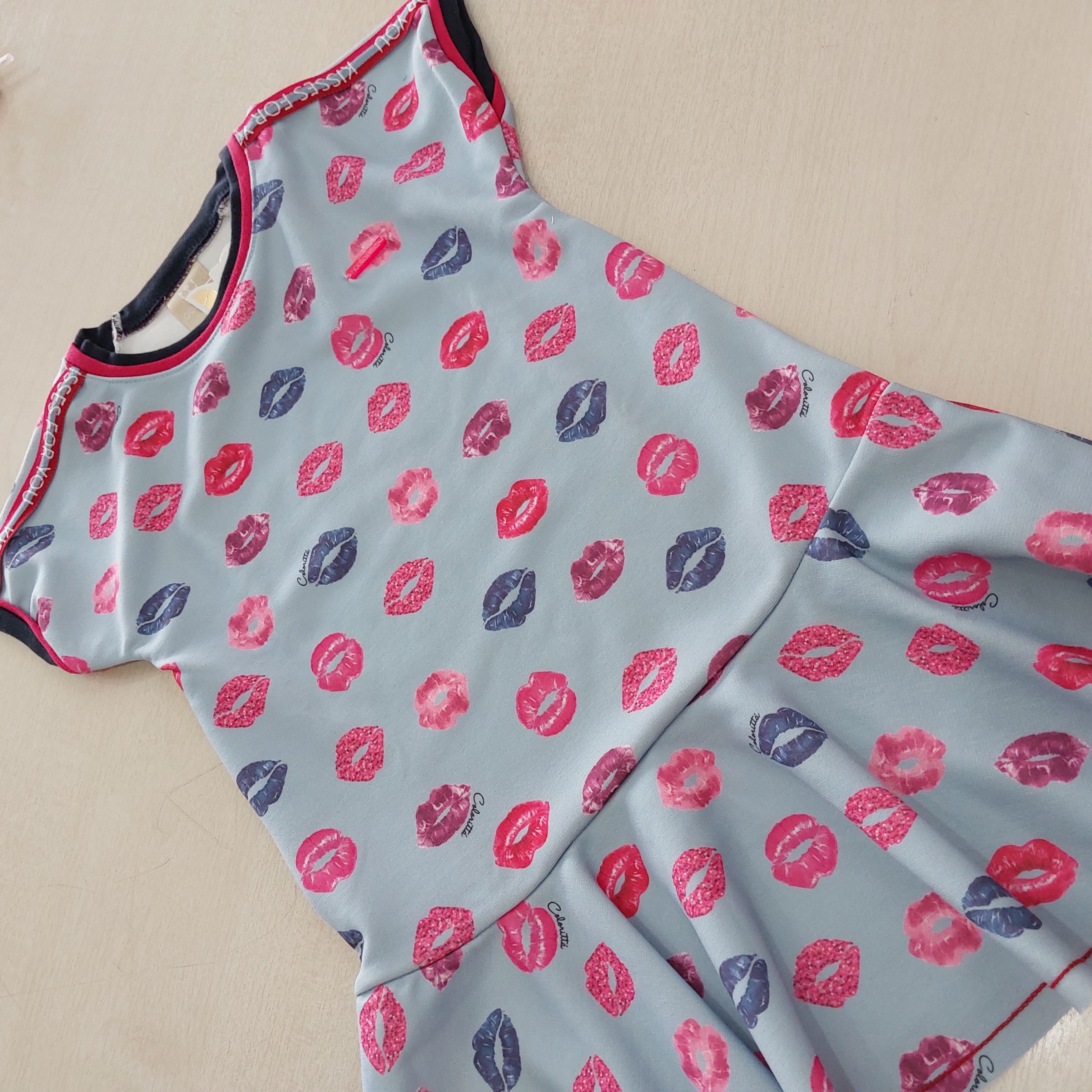 Vestido c/estampa Fem Tam 03 Coloritta