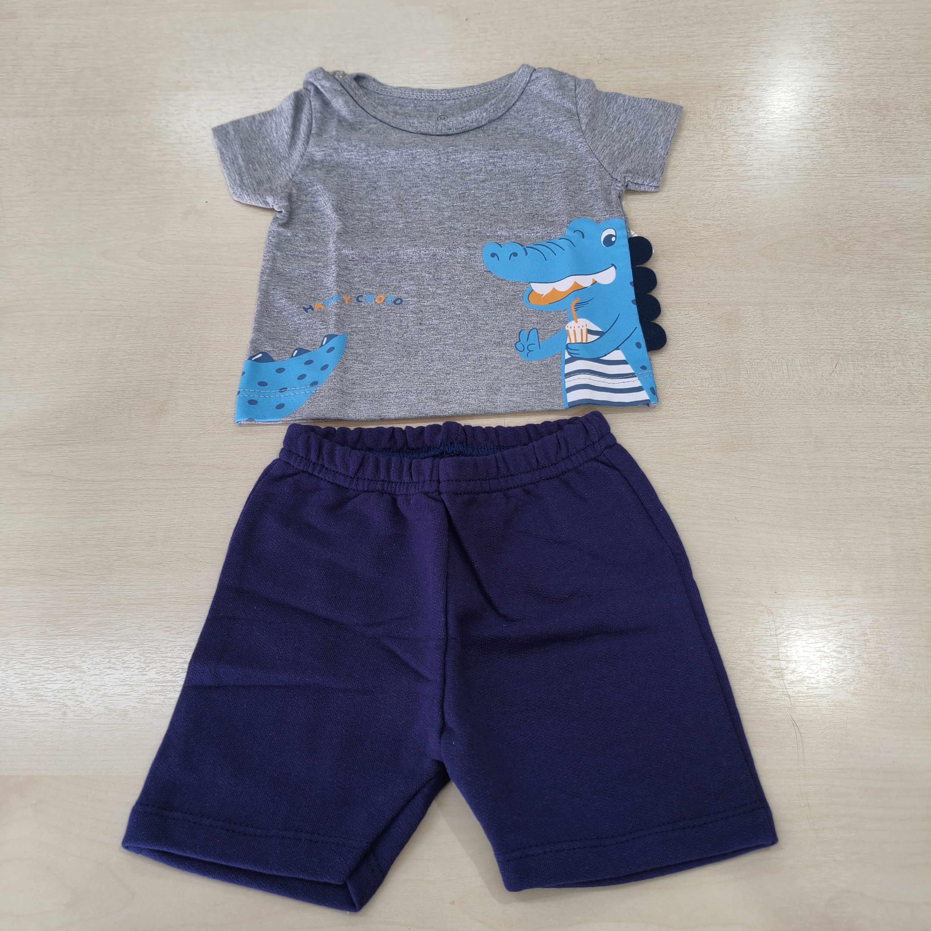Conj. Camiseta MC e Shorts Masc Tam MB Zupa Zuka