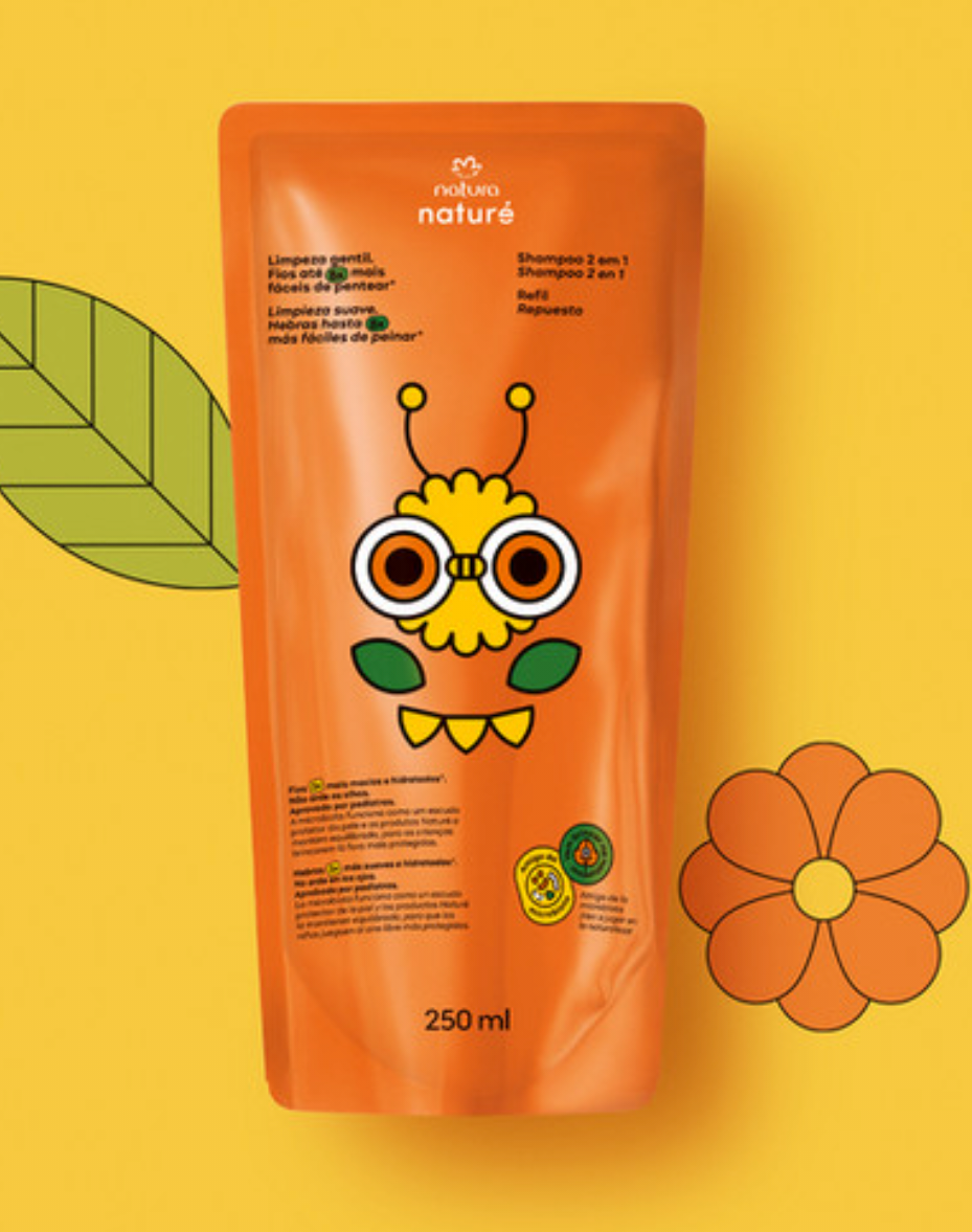 Refil Shampoo 2 em 1 Natura Naturé (250ml)