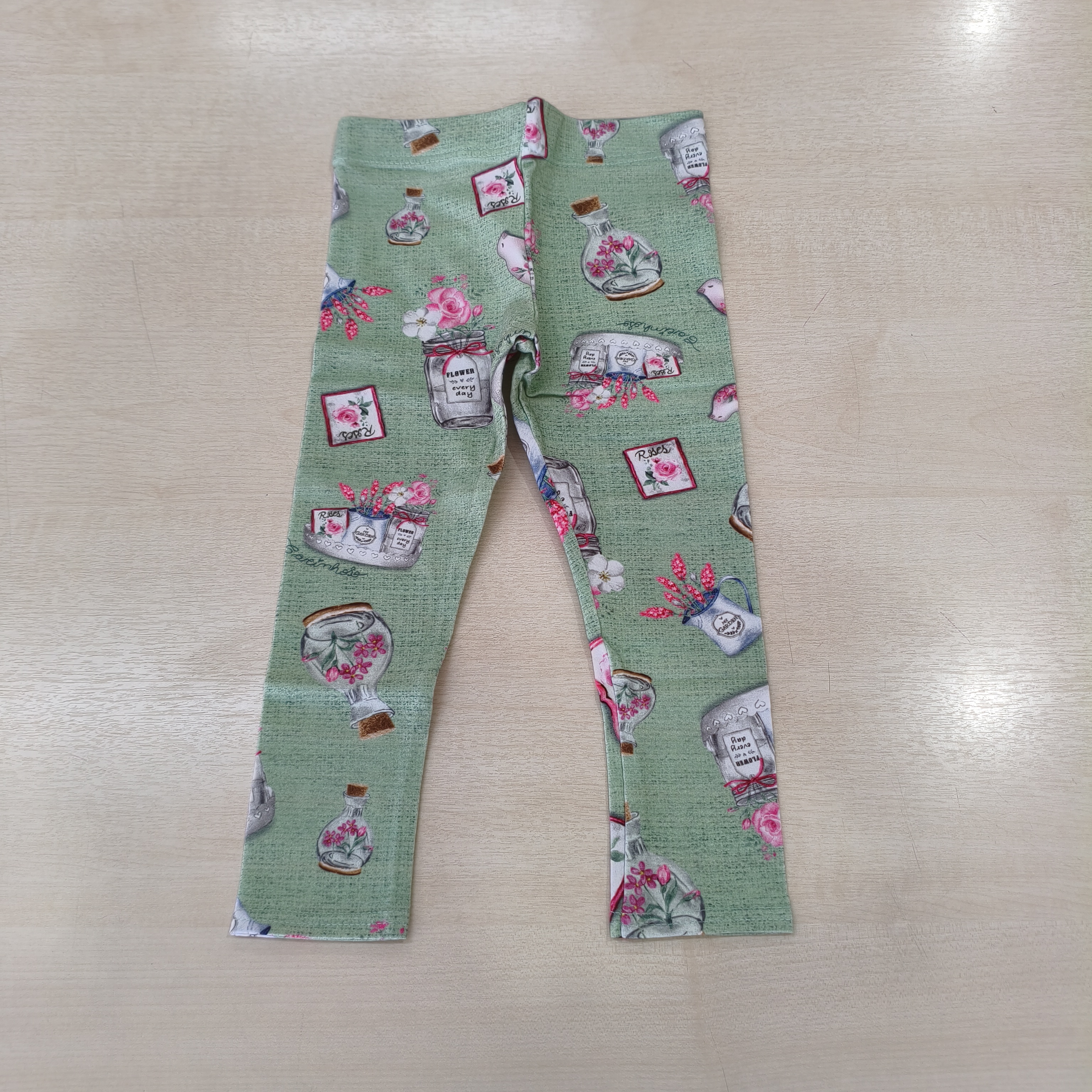 Calça Legging C/estampa Fem Tam 01 Carinhoso