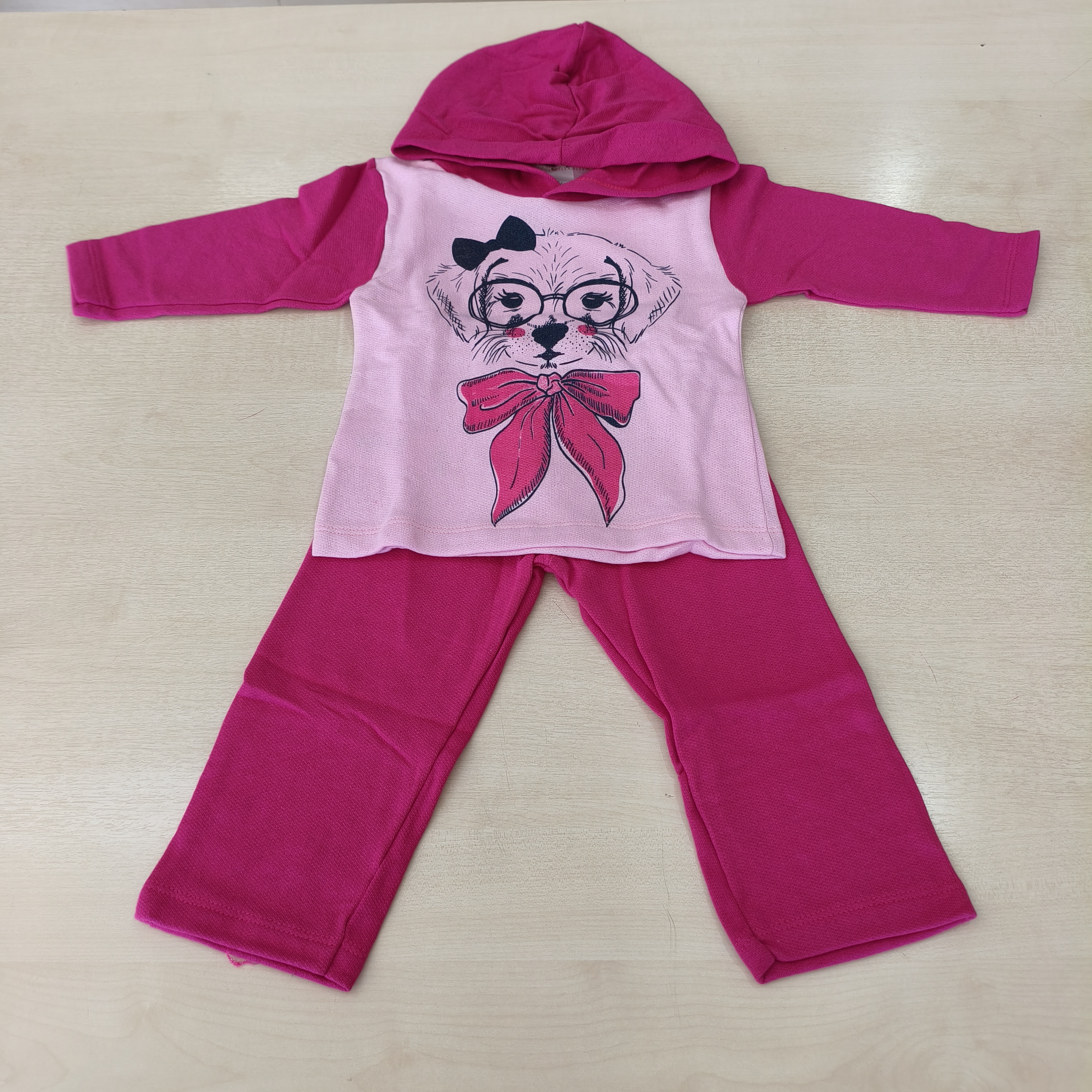 Conj. Moletom Blusão e Calça Fem Tam 01 Fashion Kids