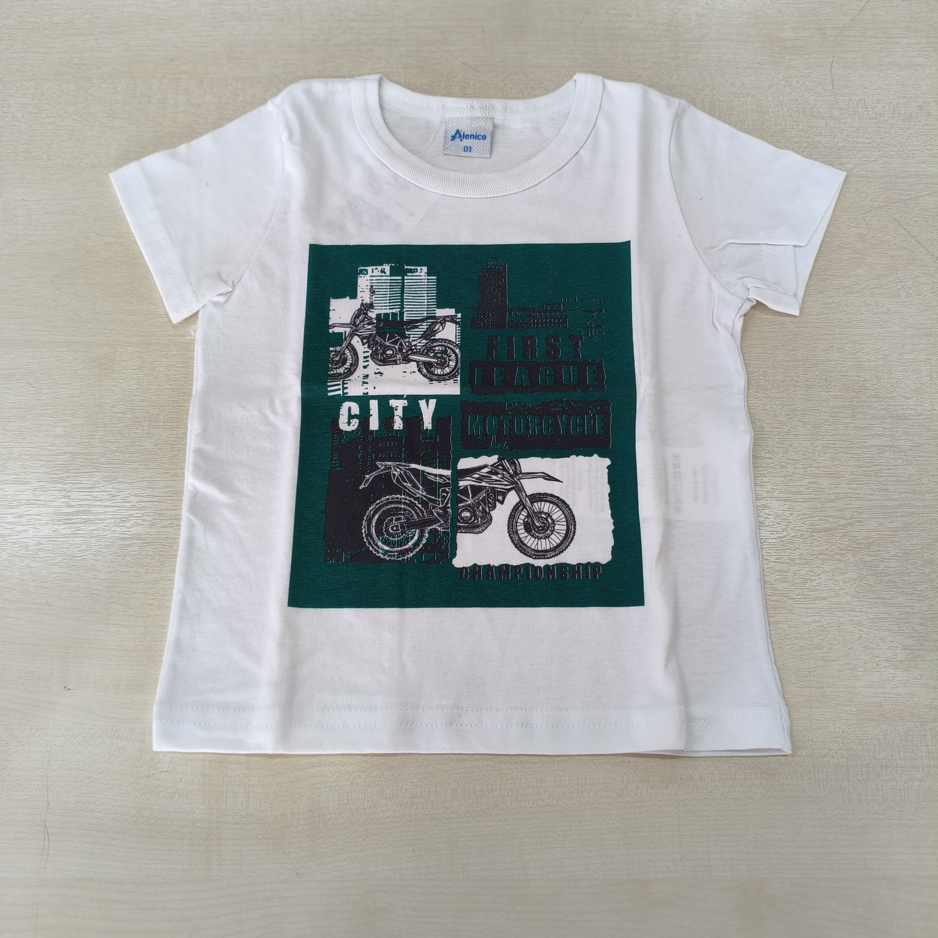Camiseta MC Tradicional Masc Tam 01 Alenice