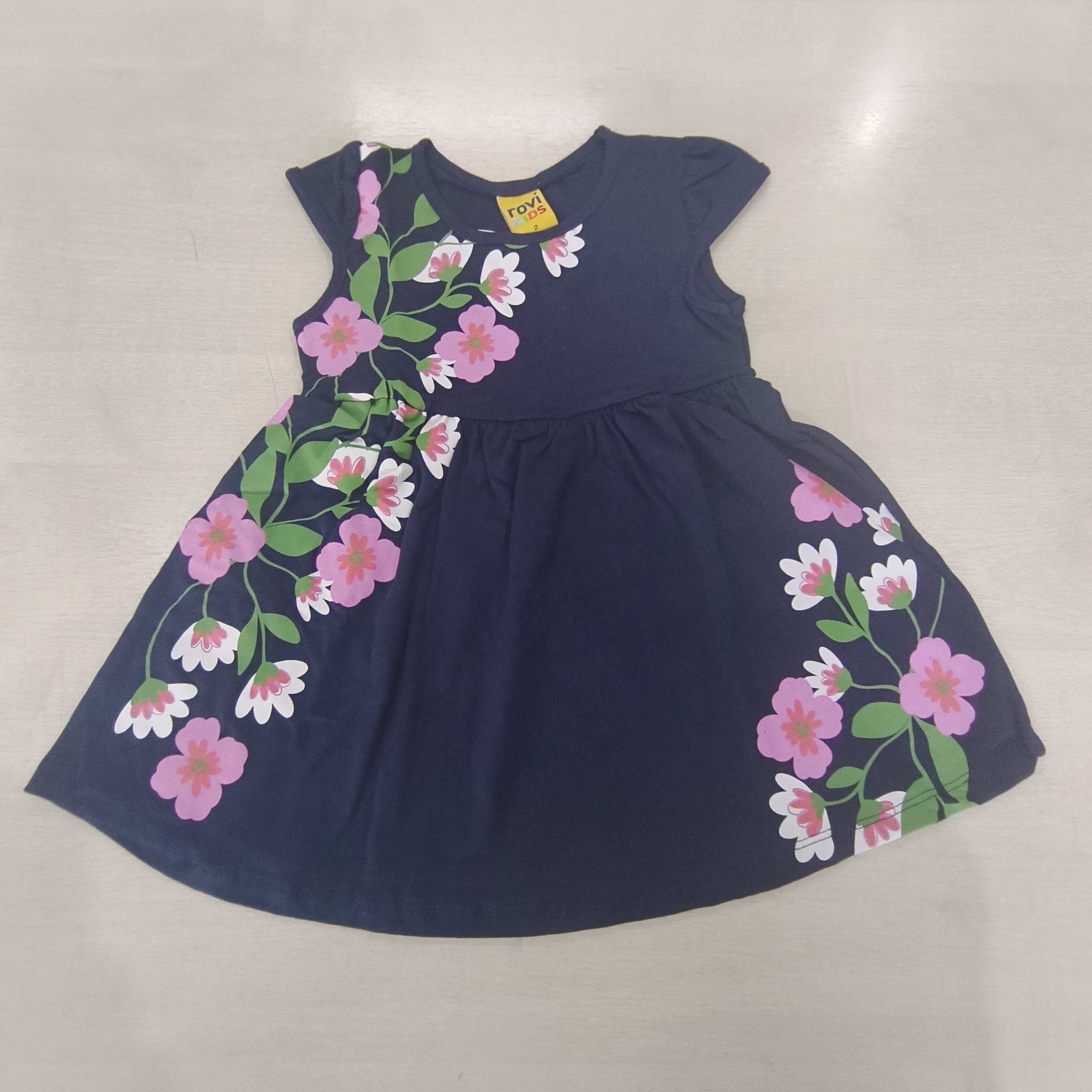 Vestido C/estampa Fem Tam 02 Rovitex