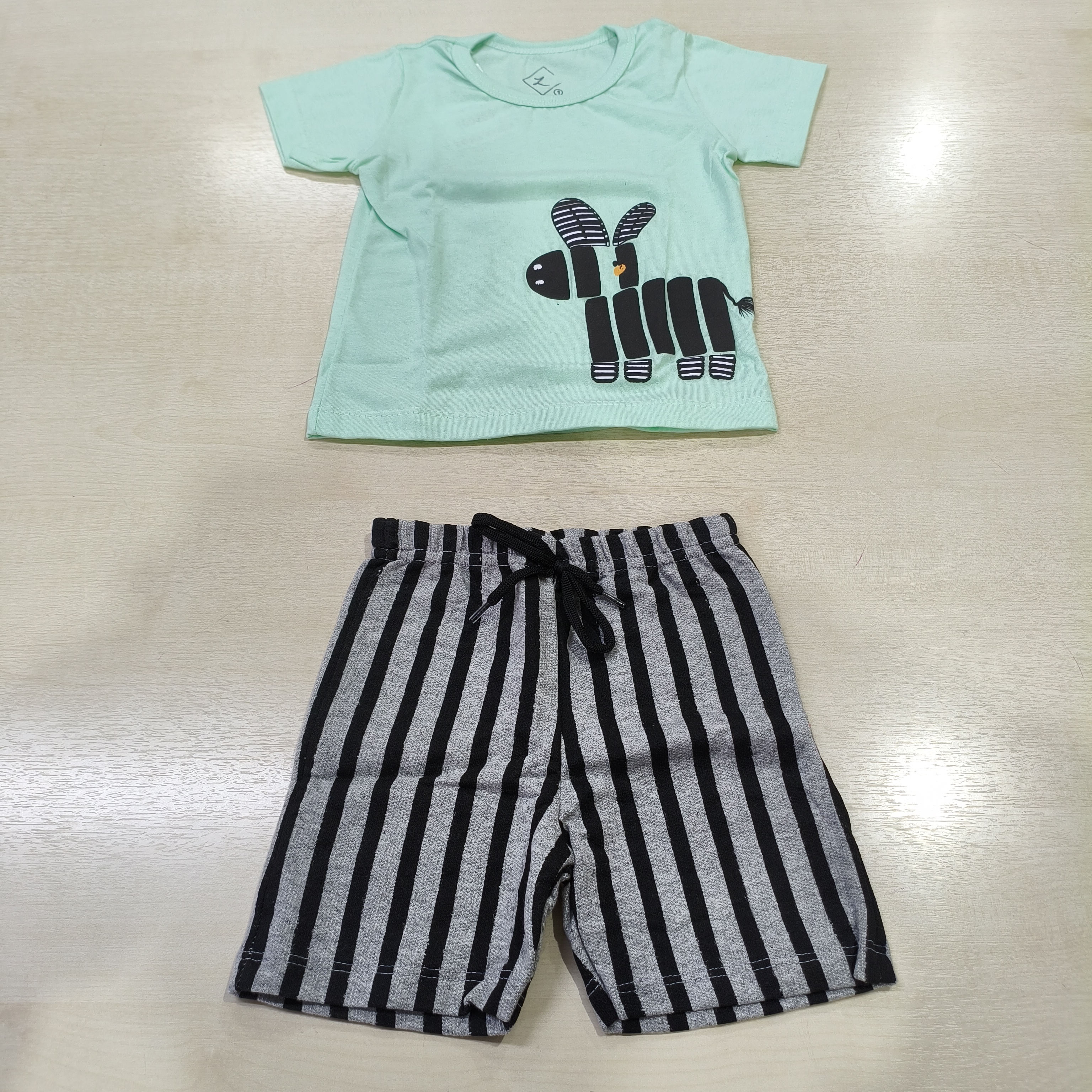 Conj. Camiseta MC e Shorts Masc Tam 01 Zupa Zuka