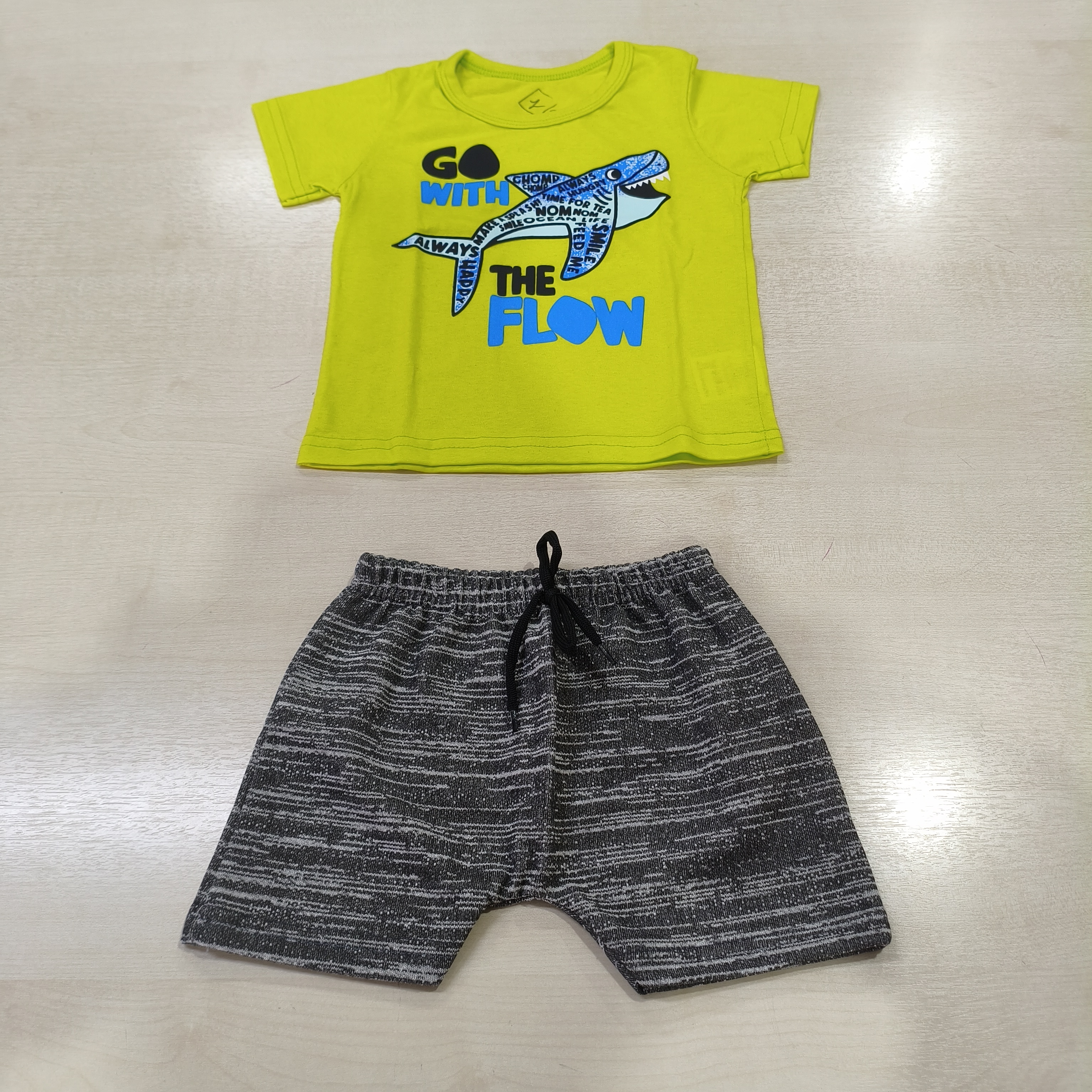 Conj. Camiseta MC e Shorts Masc Tam 01 Zupa Zuka