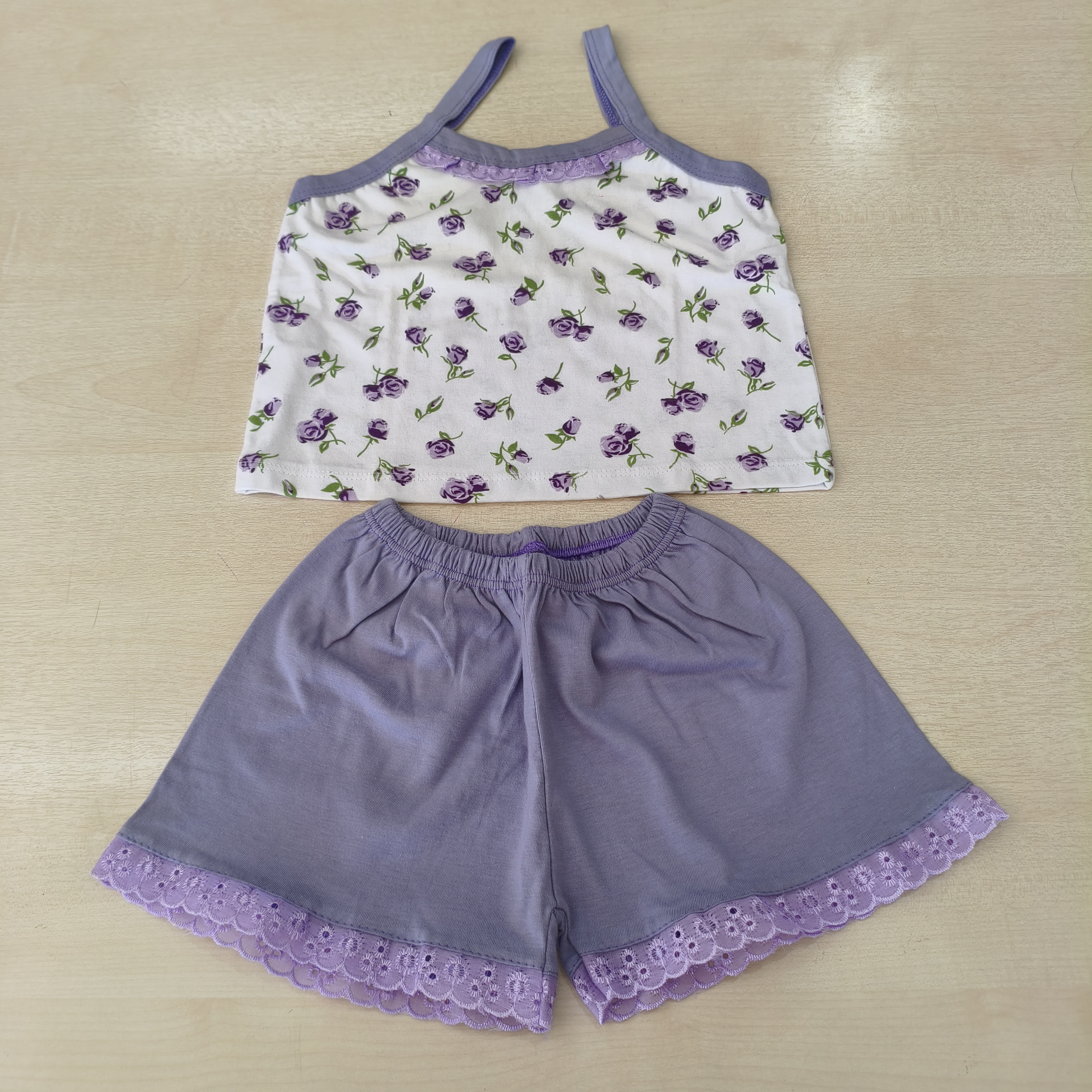 Pijama C/Estampa de Verão Fem Tam 02 LA