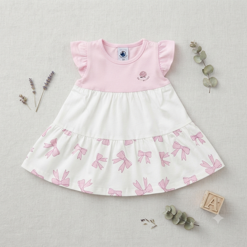 Vestido C/estampa Fem Tam 01 Orango Kids