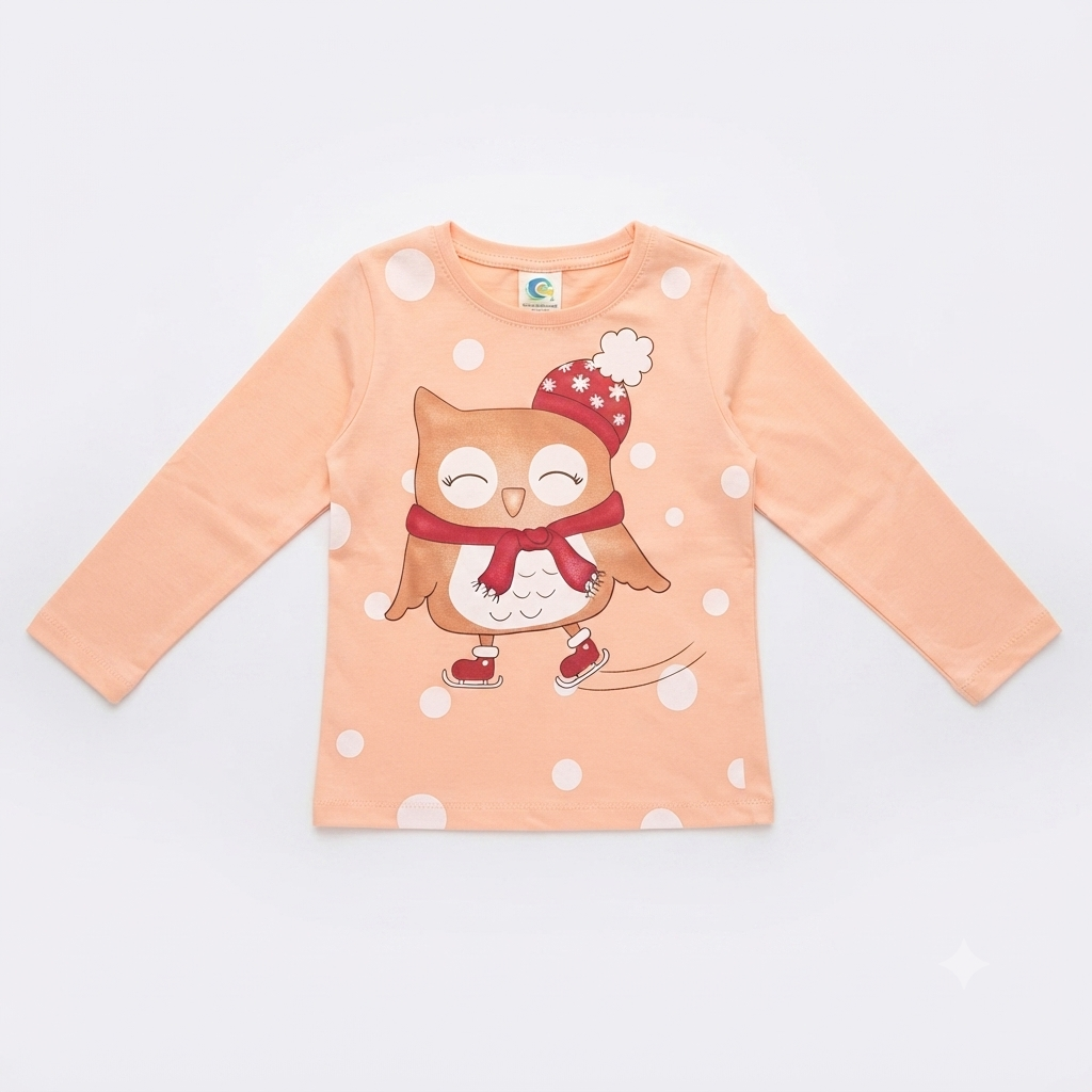Blusa ML C/estampa Fem Tam 02 Alenice