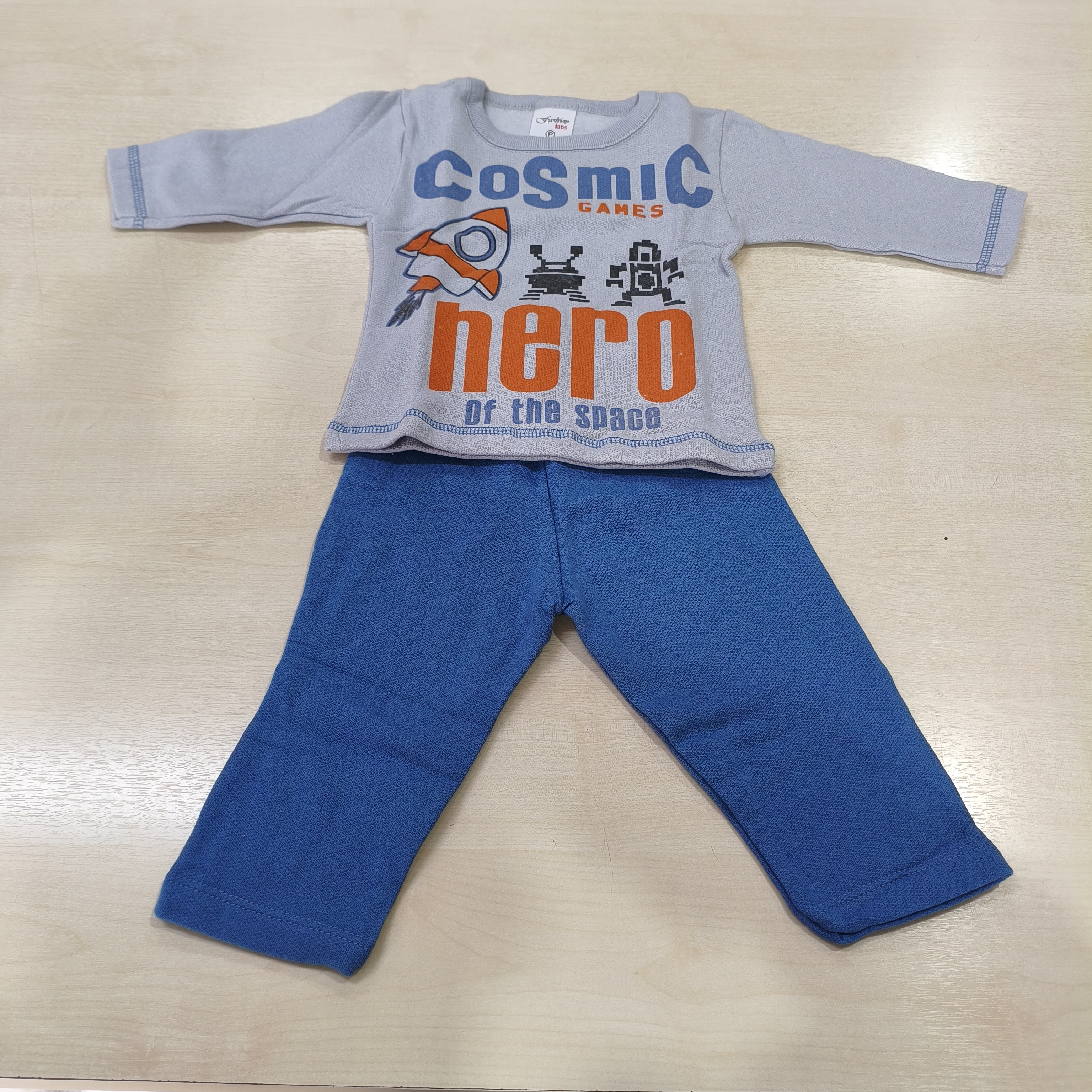 Conj. Moletom Blusão e Calça Masc Tam PB Fashion Kids
