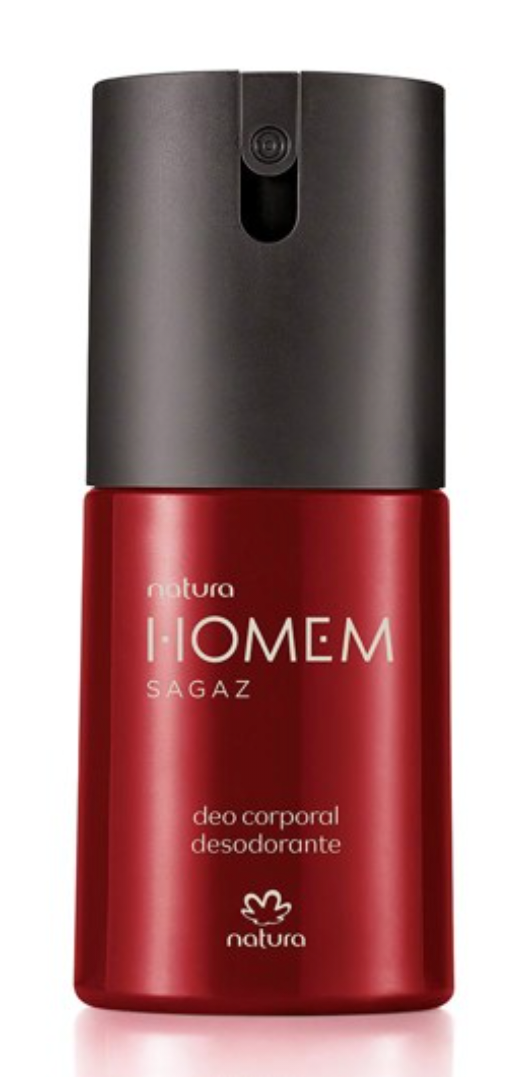 Desodorante em spray Masc HOMEM Sagaz NATURA (100ml)