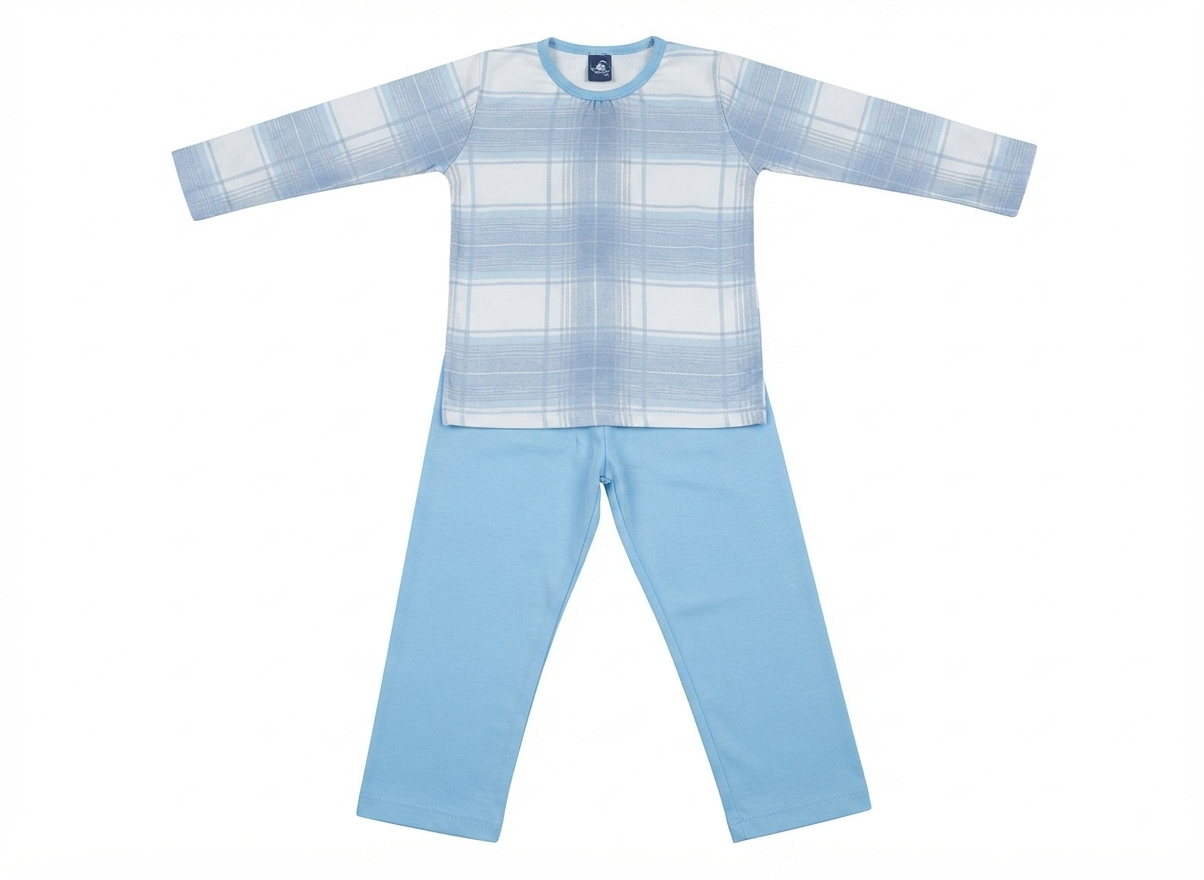 Pijama C/Estampa de inverno Masc Tam 04 Ação Radical