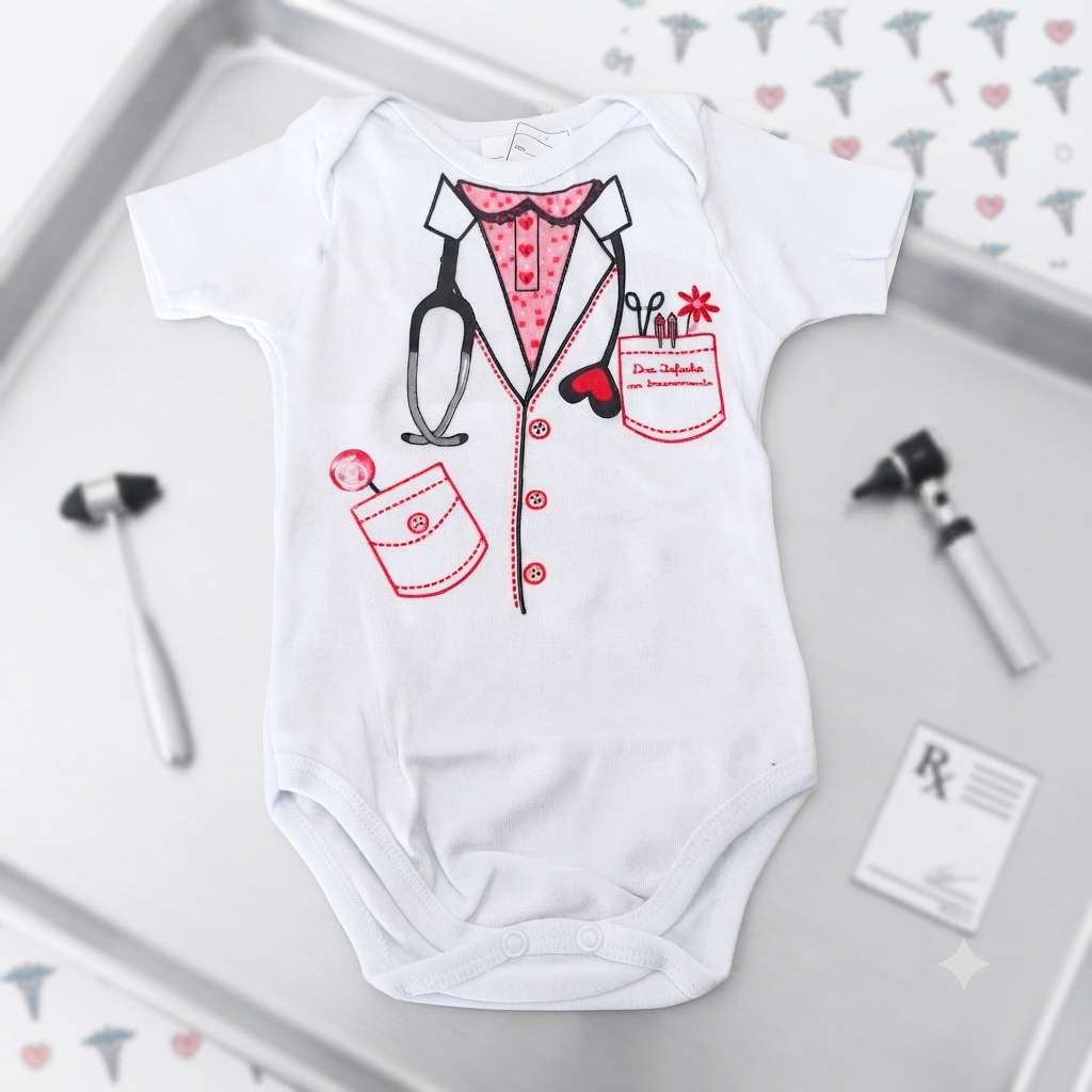 Body C/Estampa  Fem Tam GB Mafessoni