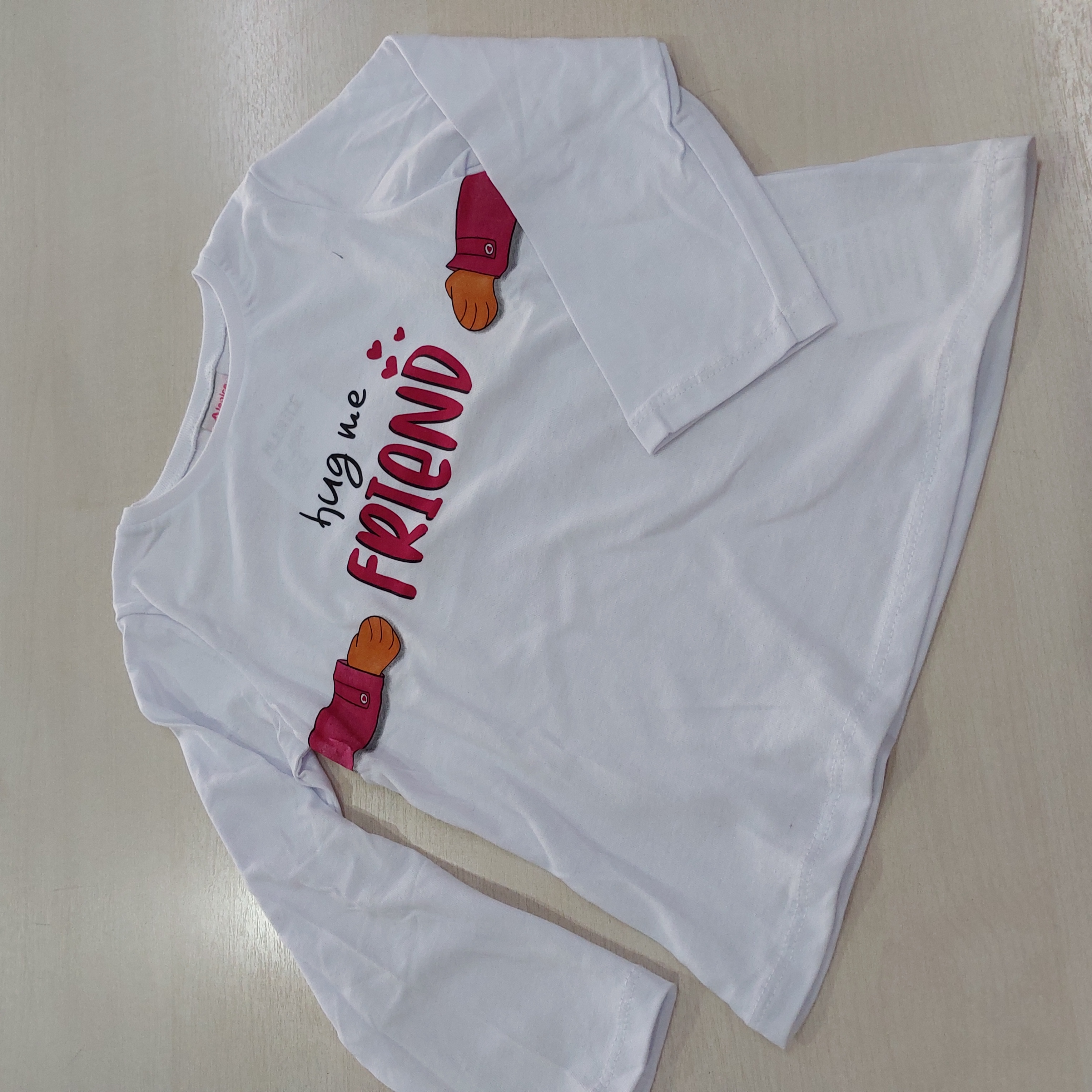 Blusa ML C/estampa Fem Tam 03 Alenice