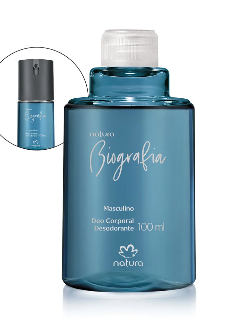 Refil desodorante corporal Masc BIOGRAFIA NATURA  (100ml)