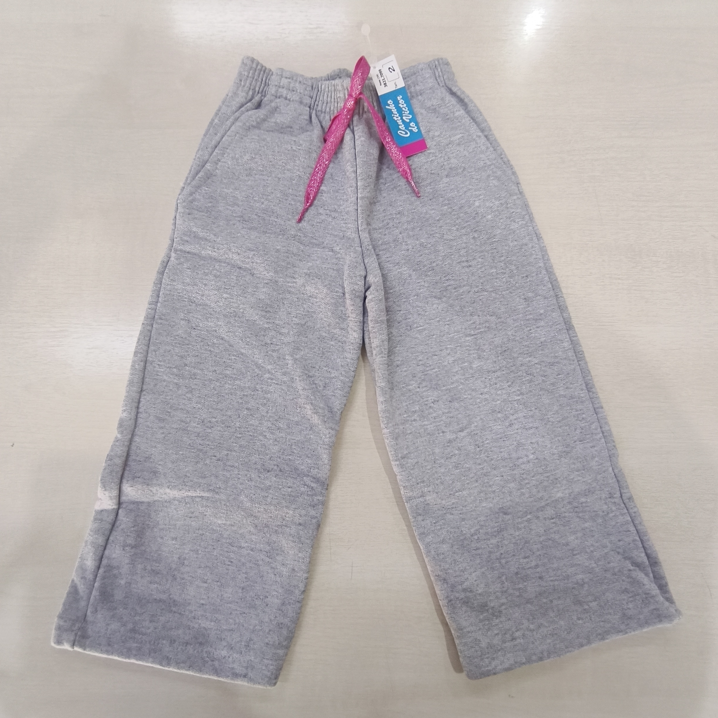 Calça Moletom Fem Tam 02 Lik Kids