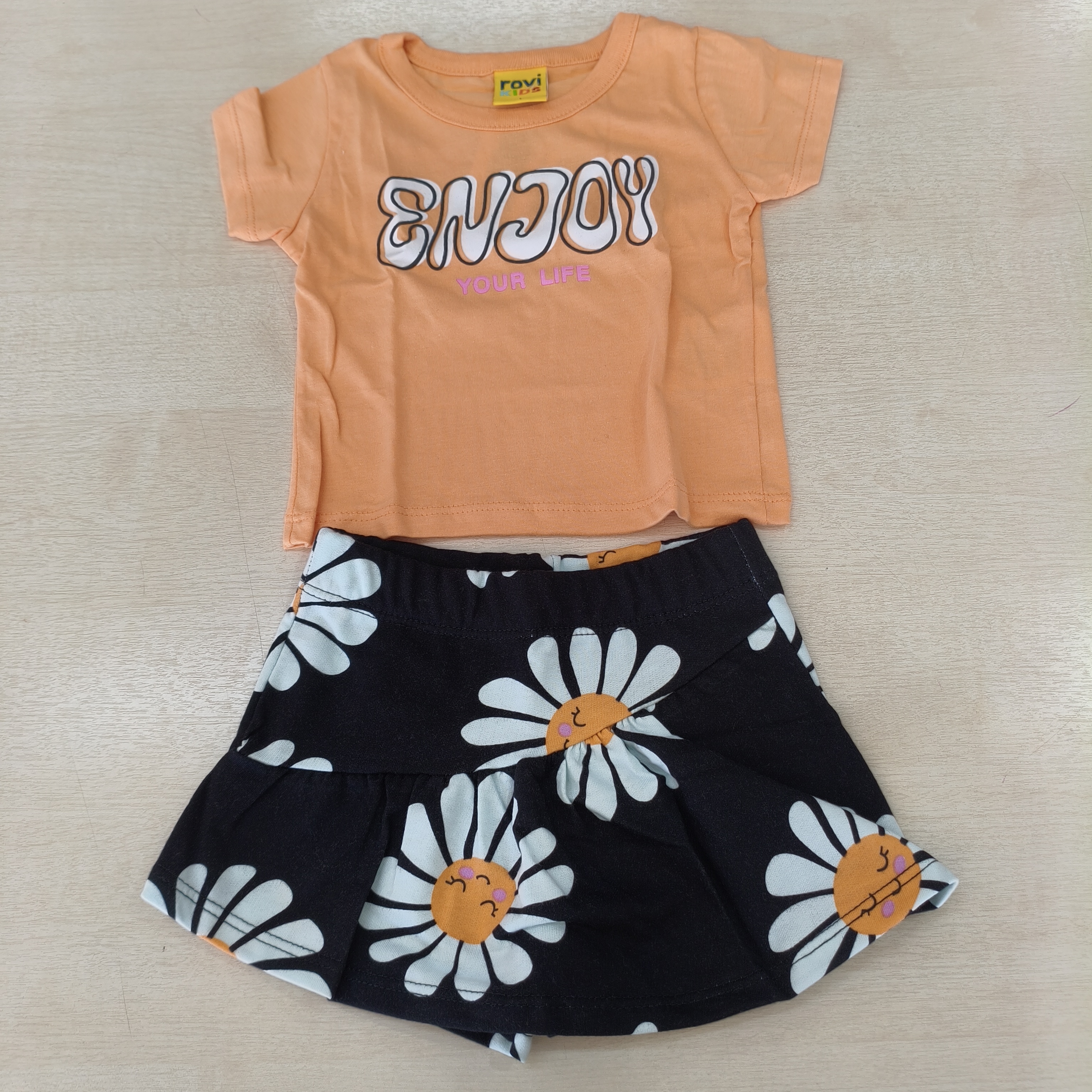 Conj. Blusa MC e Shorts Fem Tam 01 Rovitex