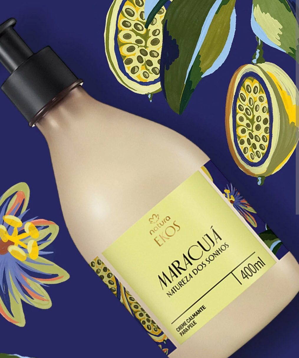 Creme Hidratante para o corpo (Maracujá )Ekos NATURA (400ML)