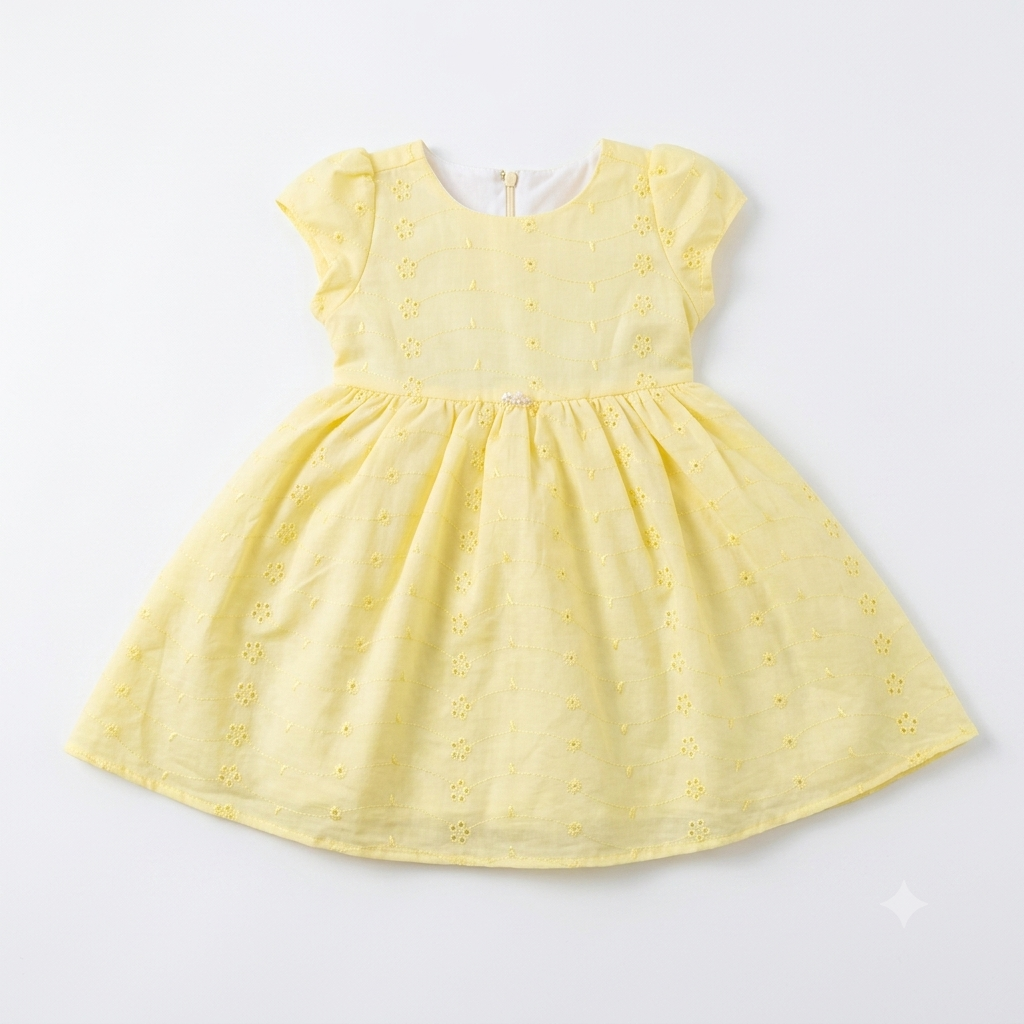 Vestido em Tecido Fem Tam 01 Pokotinha