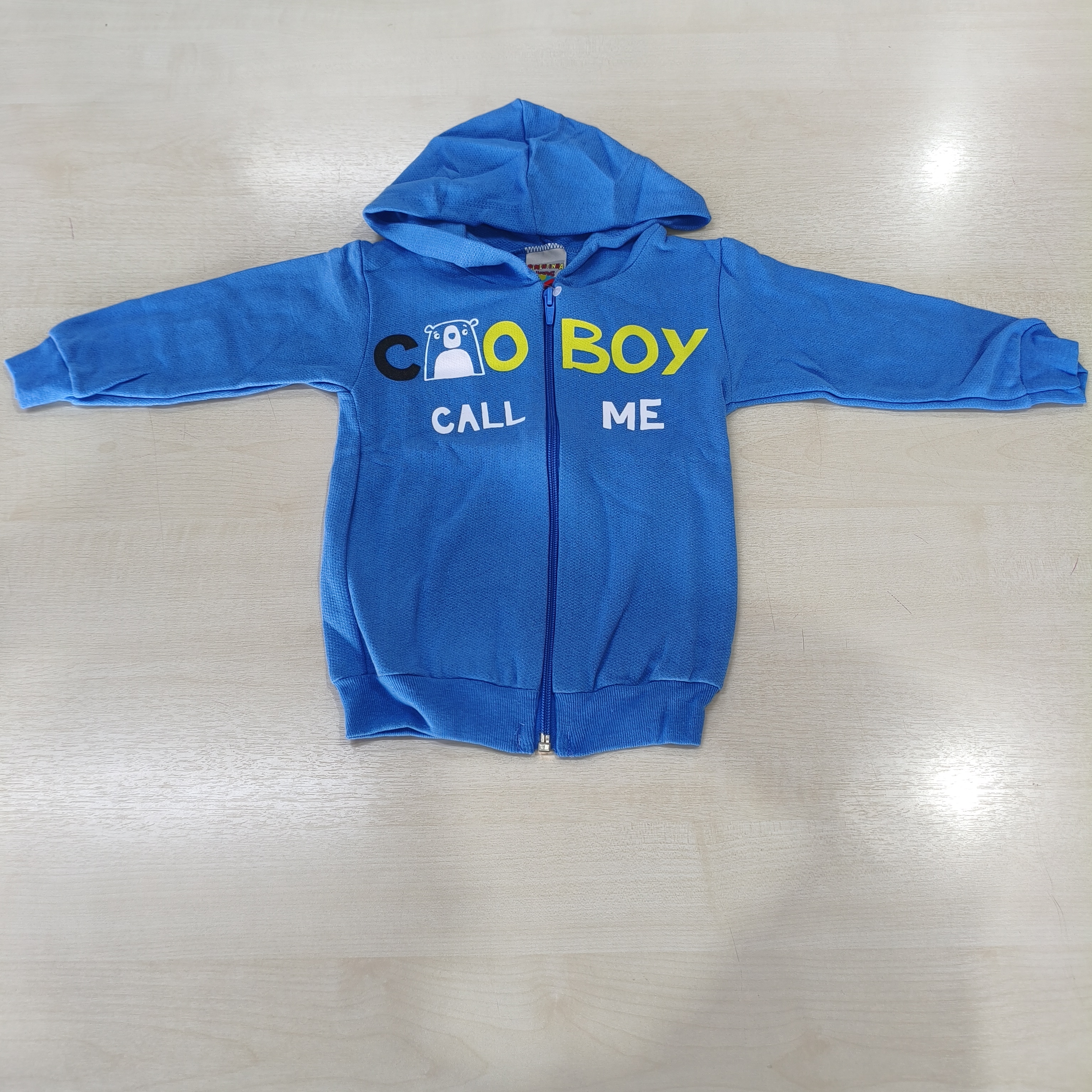 Jaqueta c/capuz Masc Tam 01 Fashion Kids