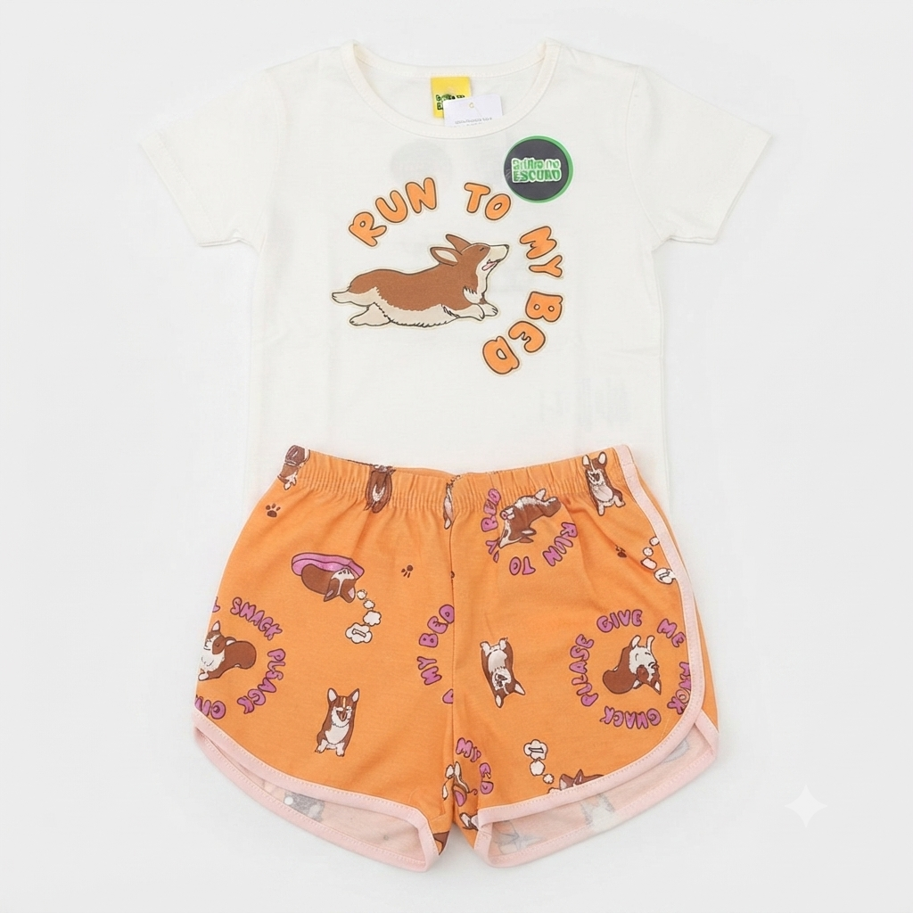 Pijama C/Estampa de Verão Fem Tam 02 Rovitex