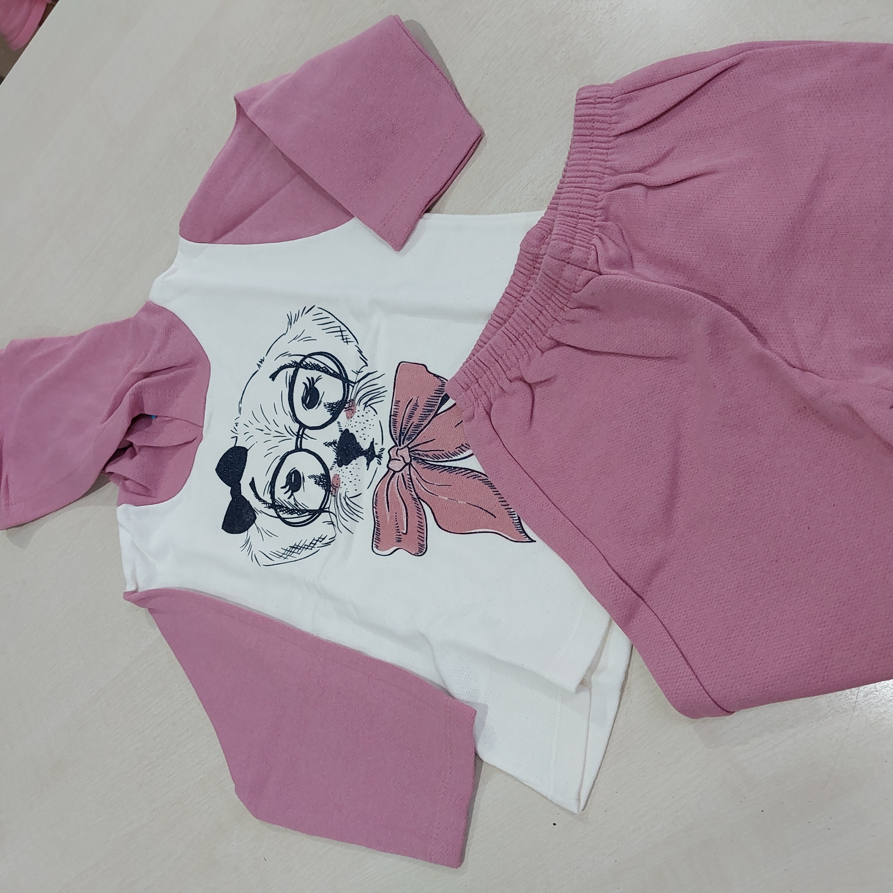 Conj. Moletom Blusão e Calça Fem Tam 03 Fashion Kids