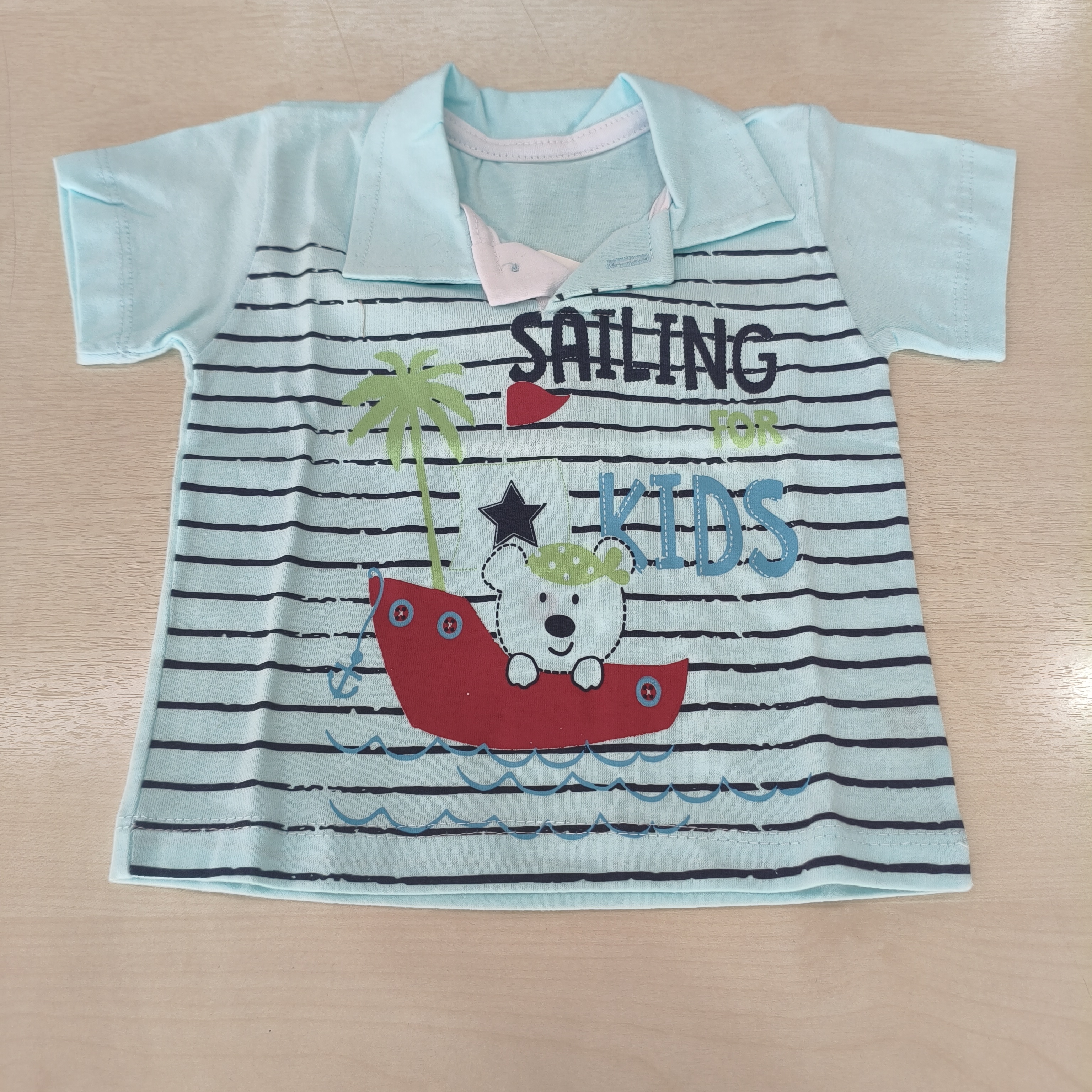 Camiseta MC Polo Masc Tam MB Luc´s