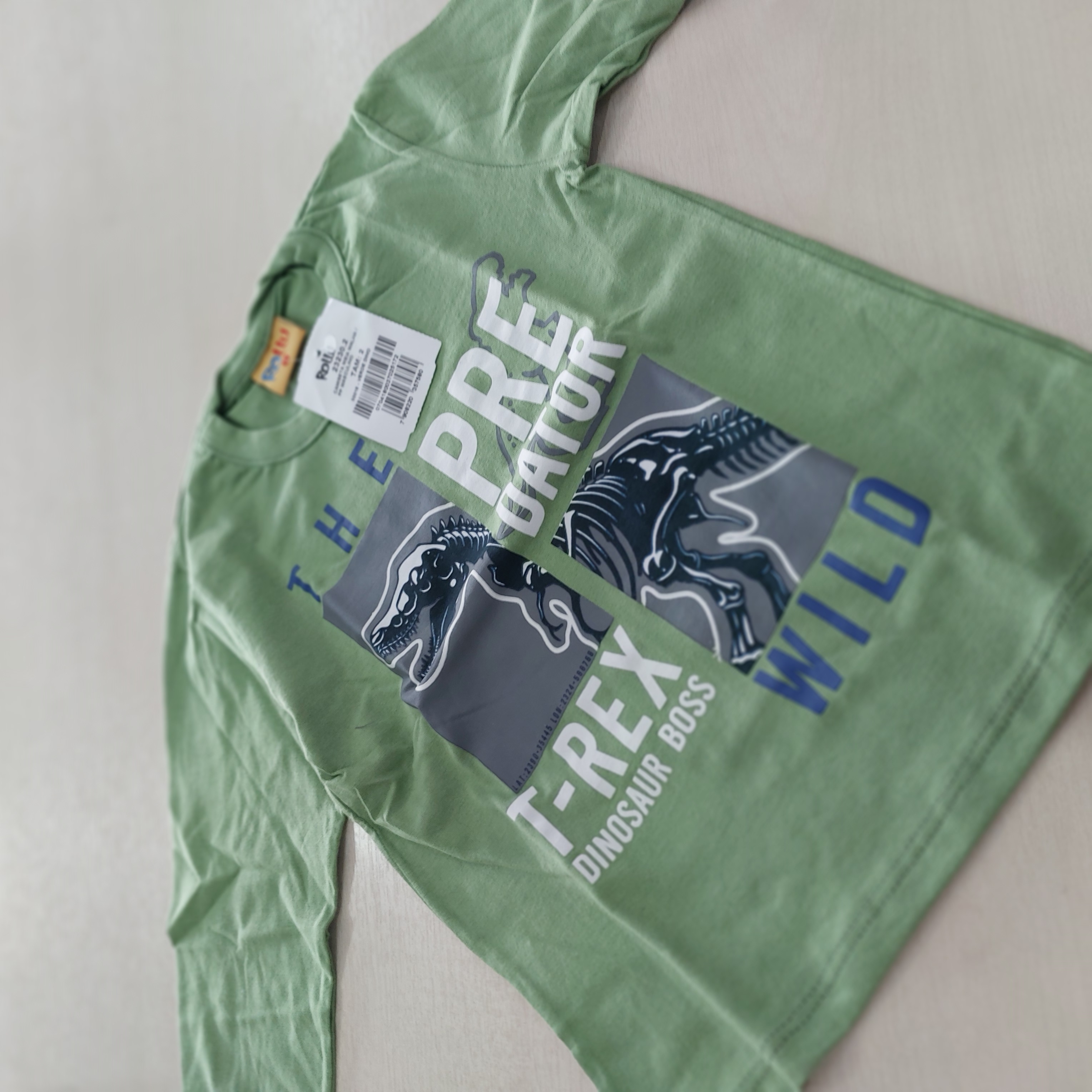 Camiseta ML C/estampa Masc Tam 02 Rollu