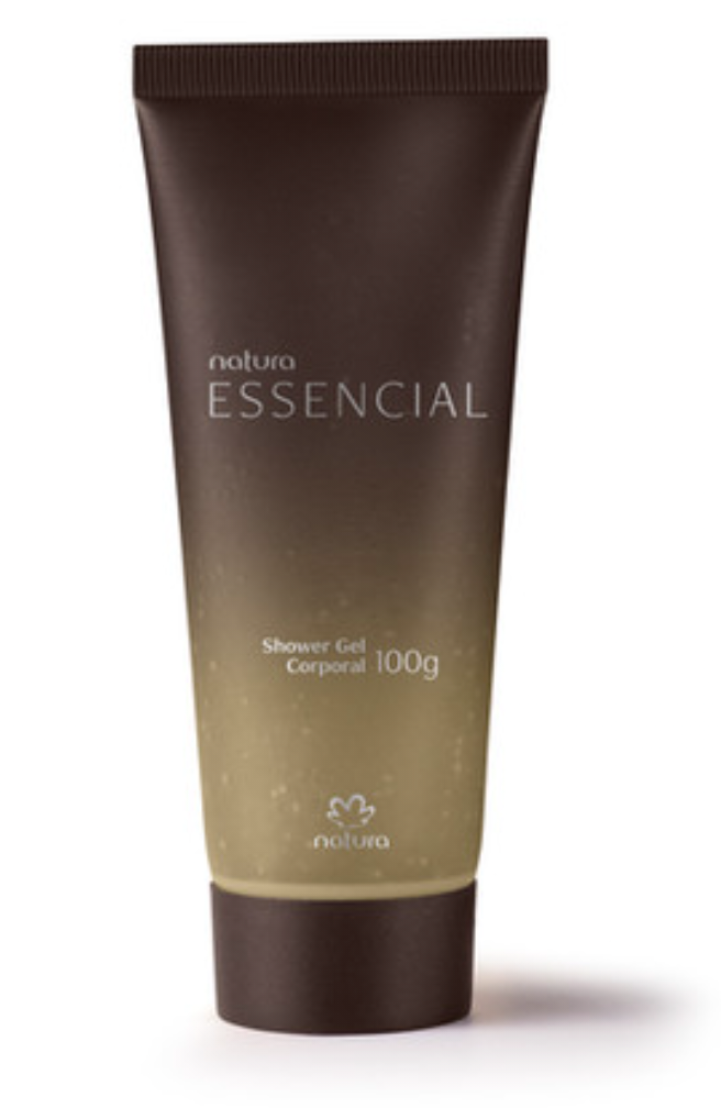 Shower Gel Corporal 4 em 1 Essencial NATURA (100g)
