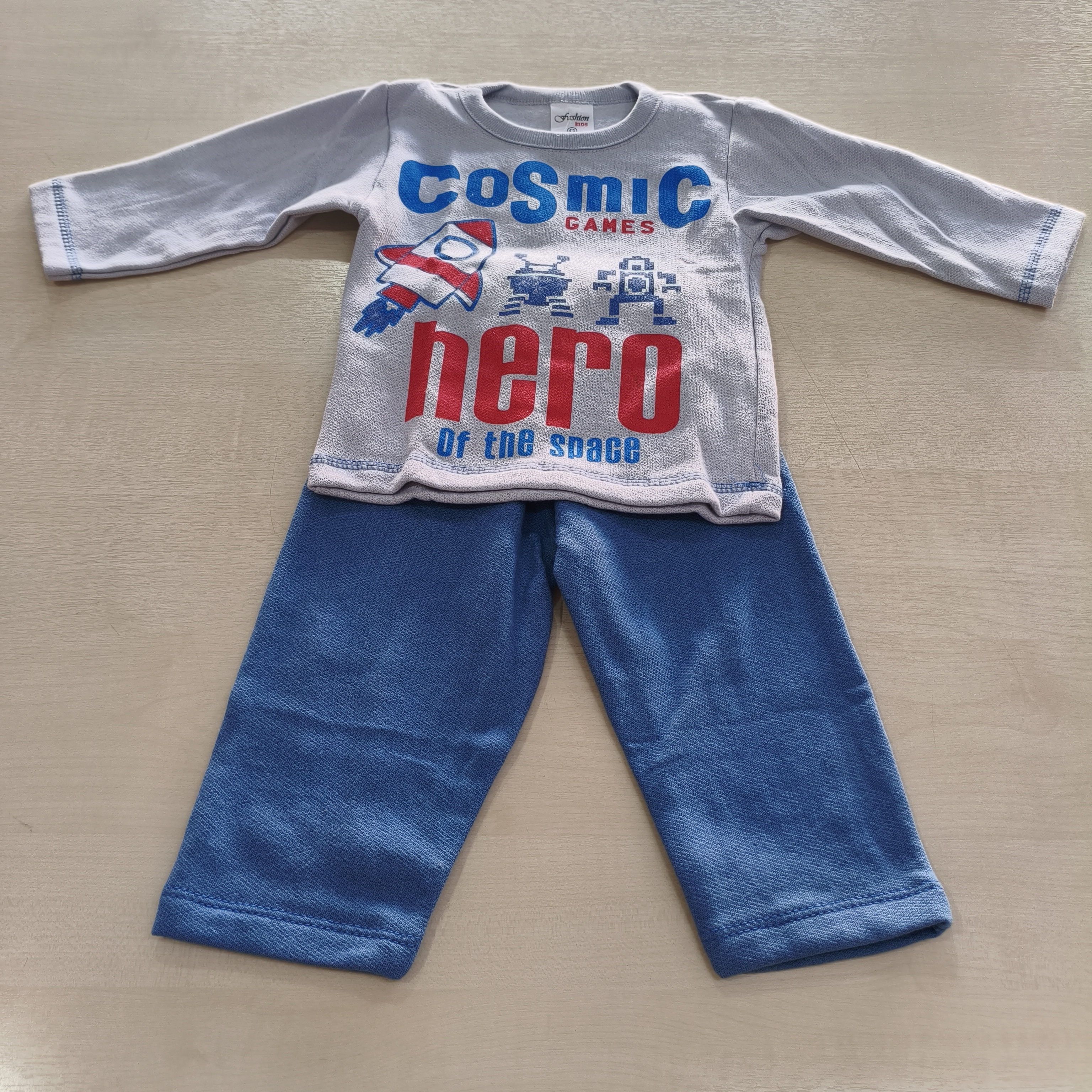 Conj.Moletom Masc Tam GB Fashion Kids