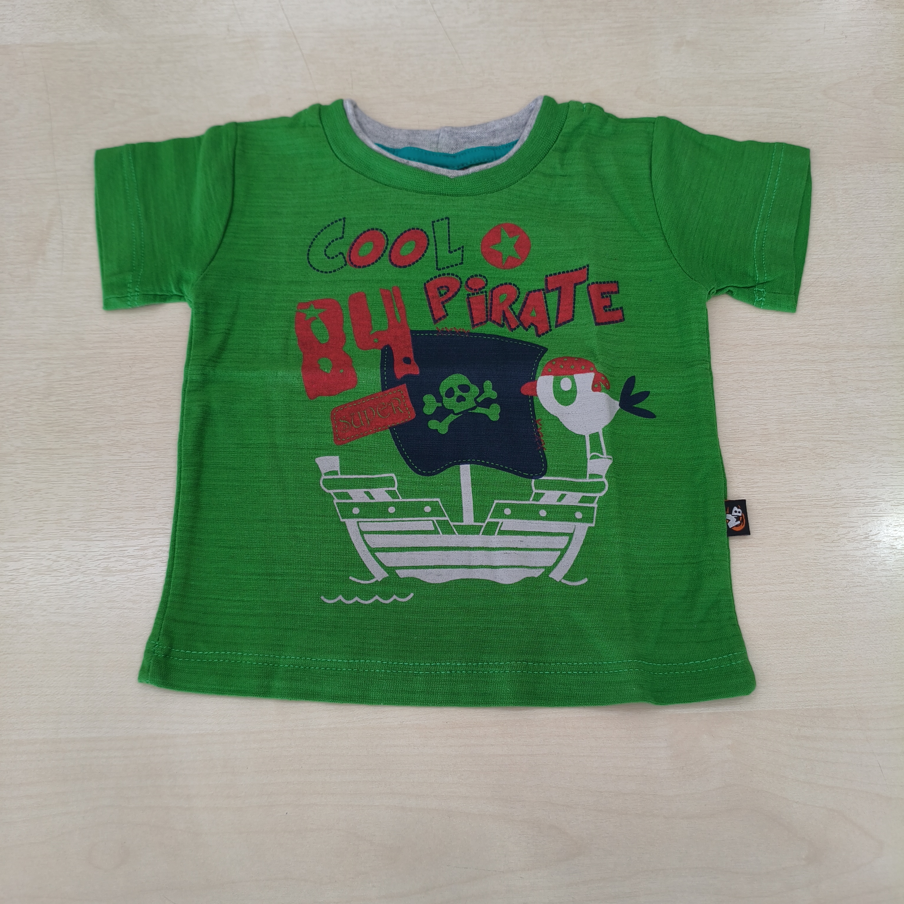 Camiseta MC Tradicional Masc Tam MB Maveric Kids