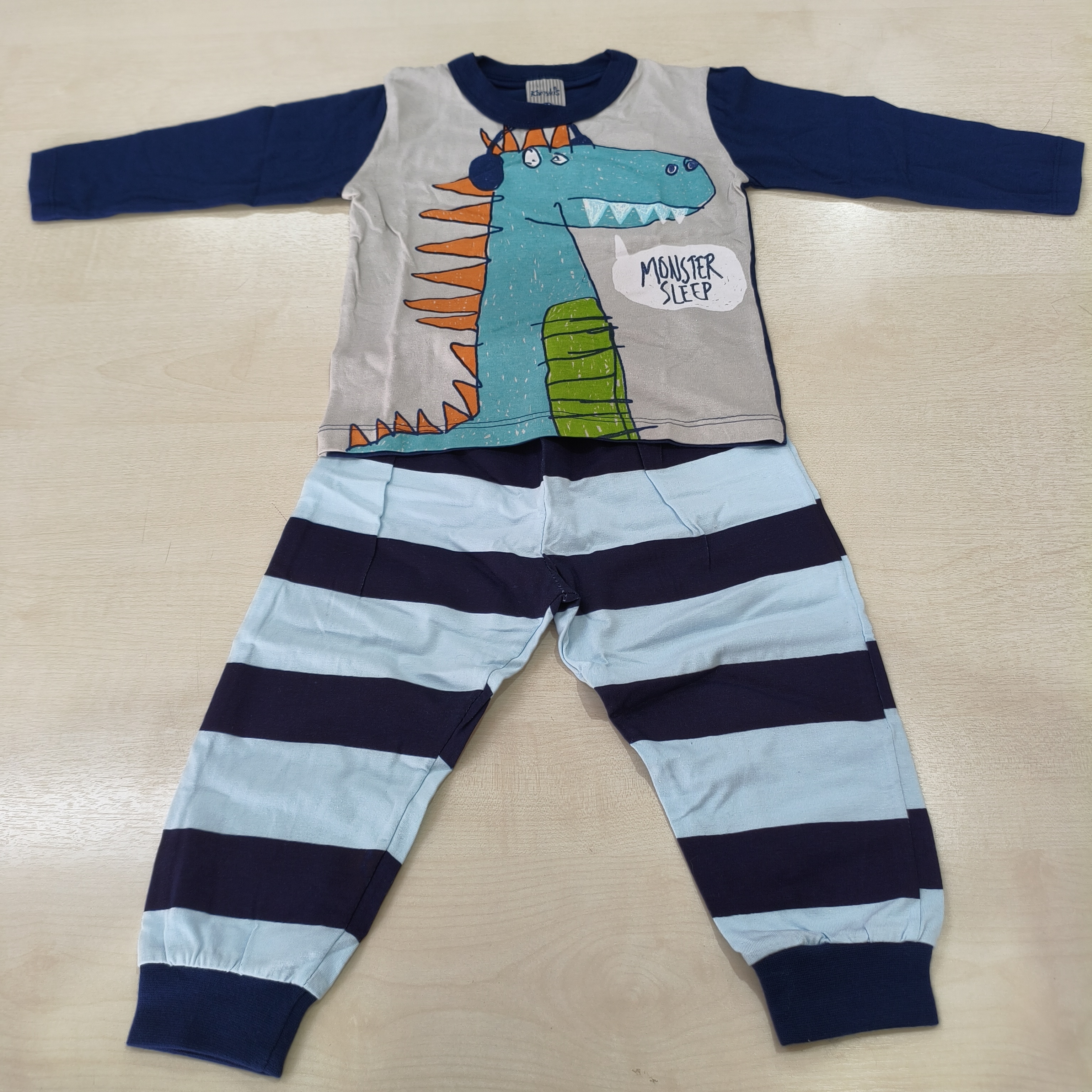 Pijama C/Estampa de inverno Masc Tam 01 Kamylus